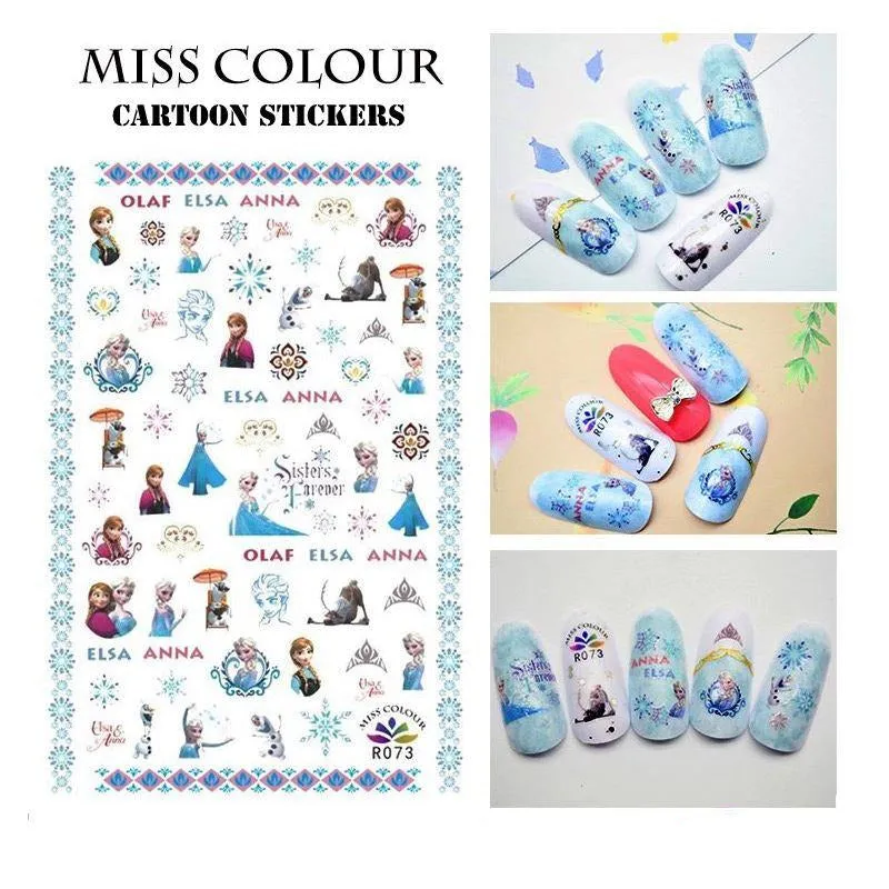 CARTOON Nail Art Stickers