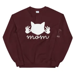 CAT MOM Crew Neck Sweatshirt