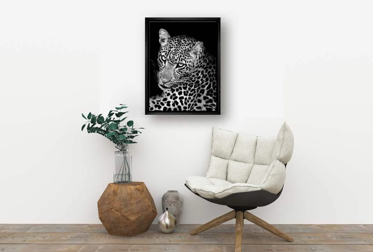 Cheetah Portrait | Animal Canvas Wall Art Print