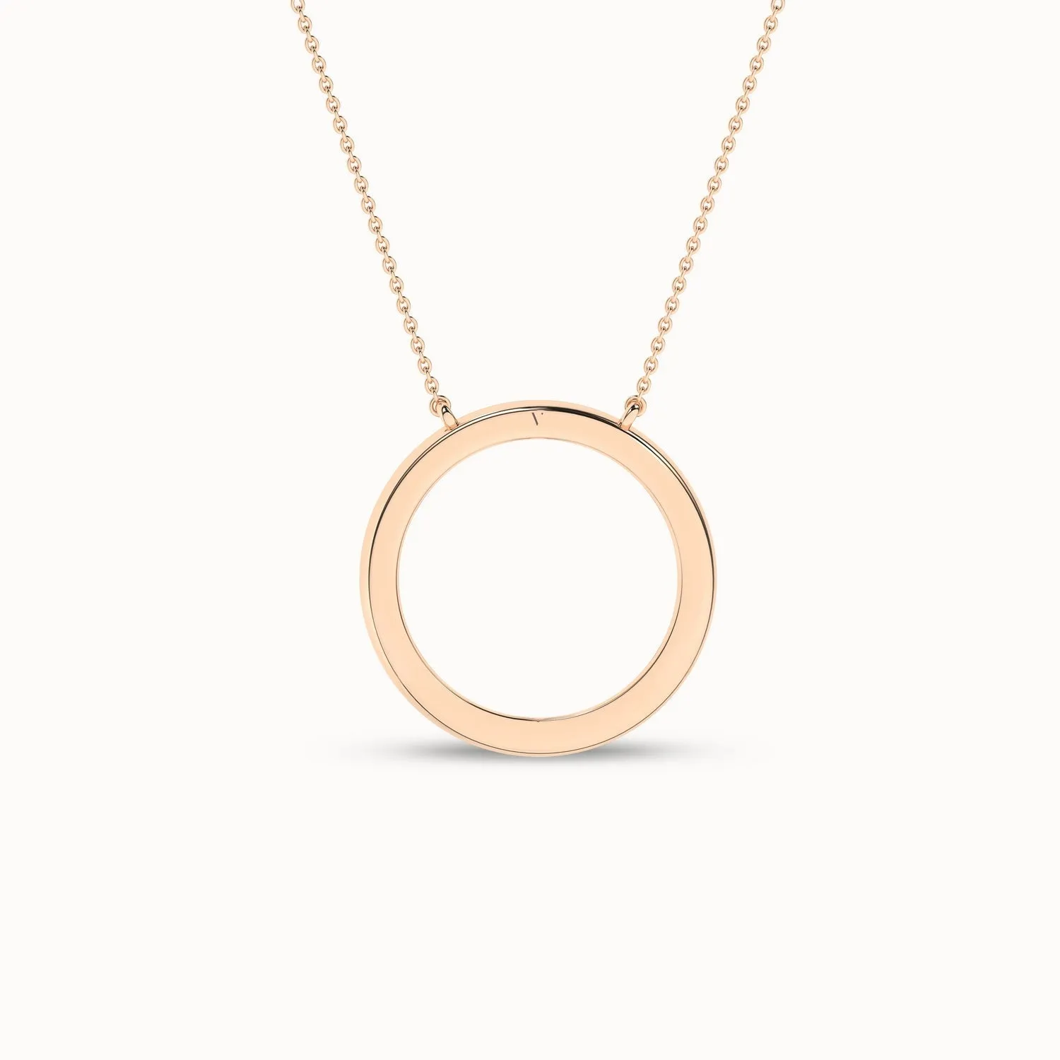 Circular Silhouette Necklace