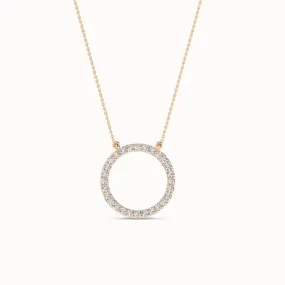 Circular Silhouette Necklace