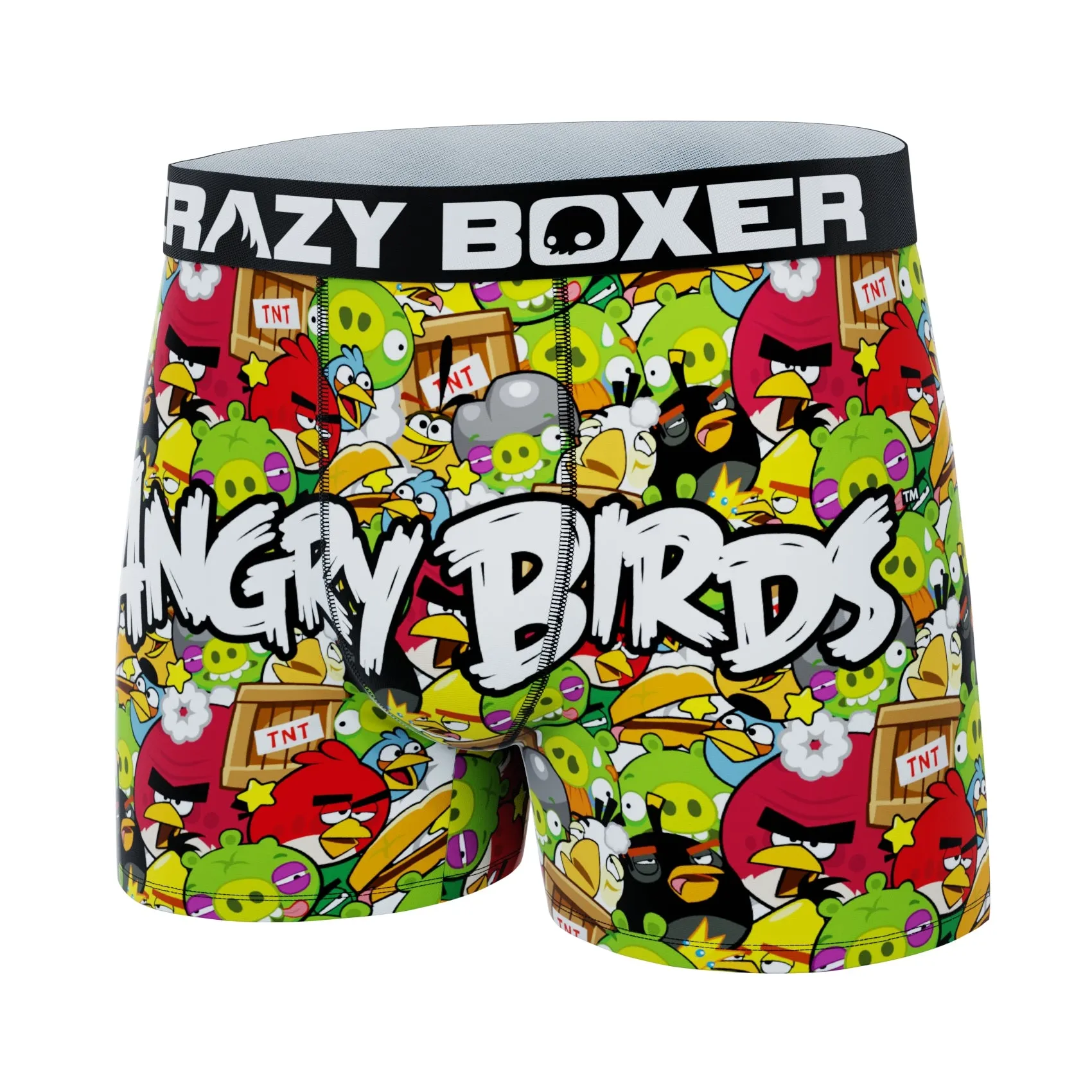 CRAZYBOXER Angry Bird All Over Kid's Boxer Briefs