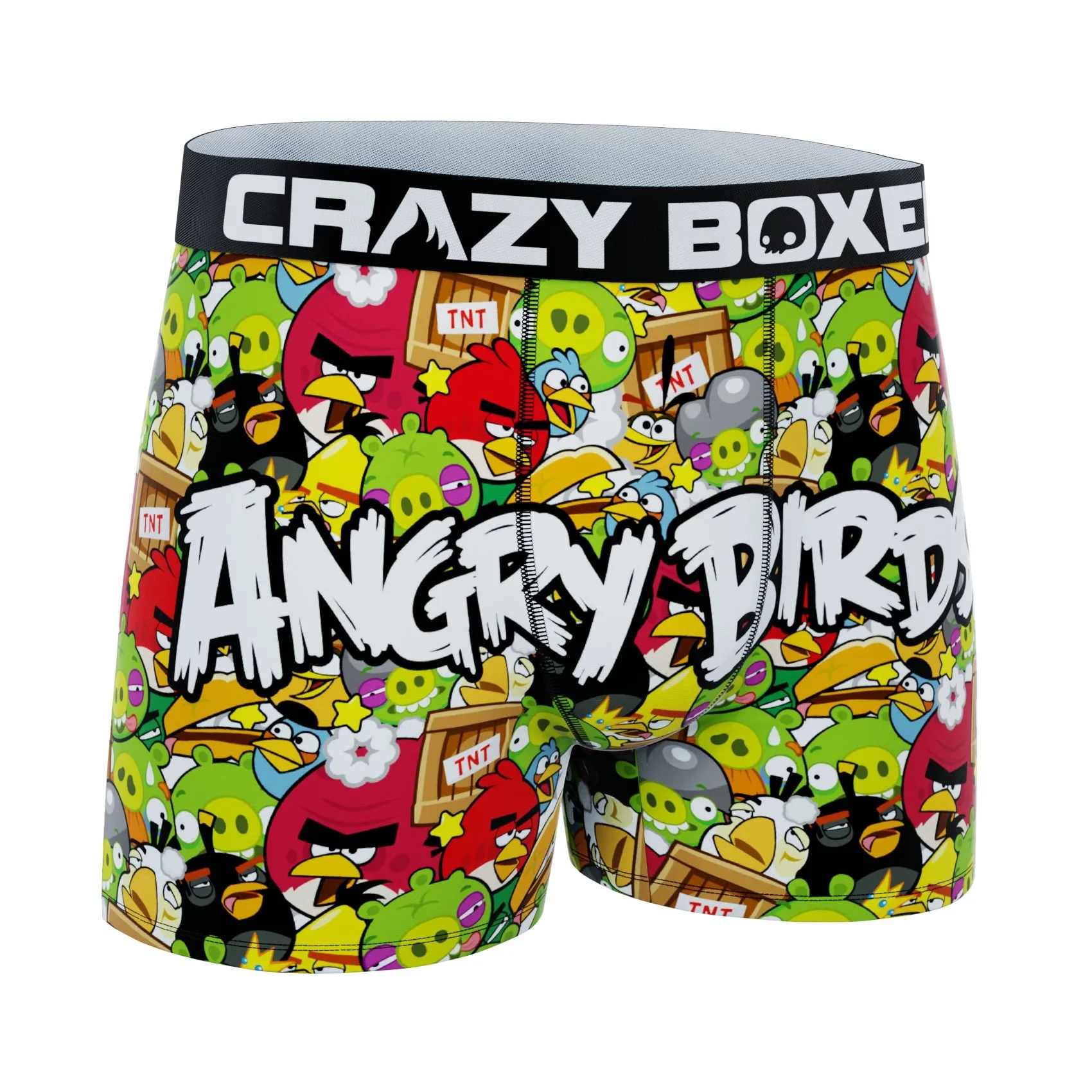 CRAZYBOXER Angry Bird All Over Kid's Boxer Briefs