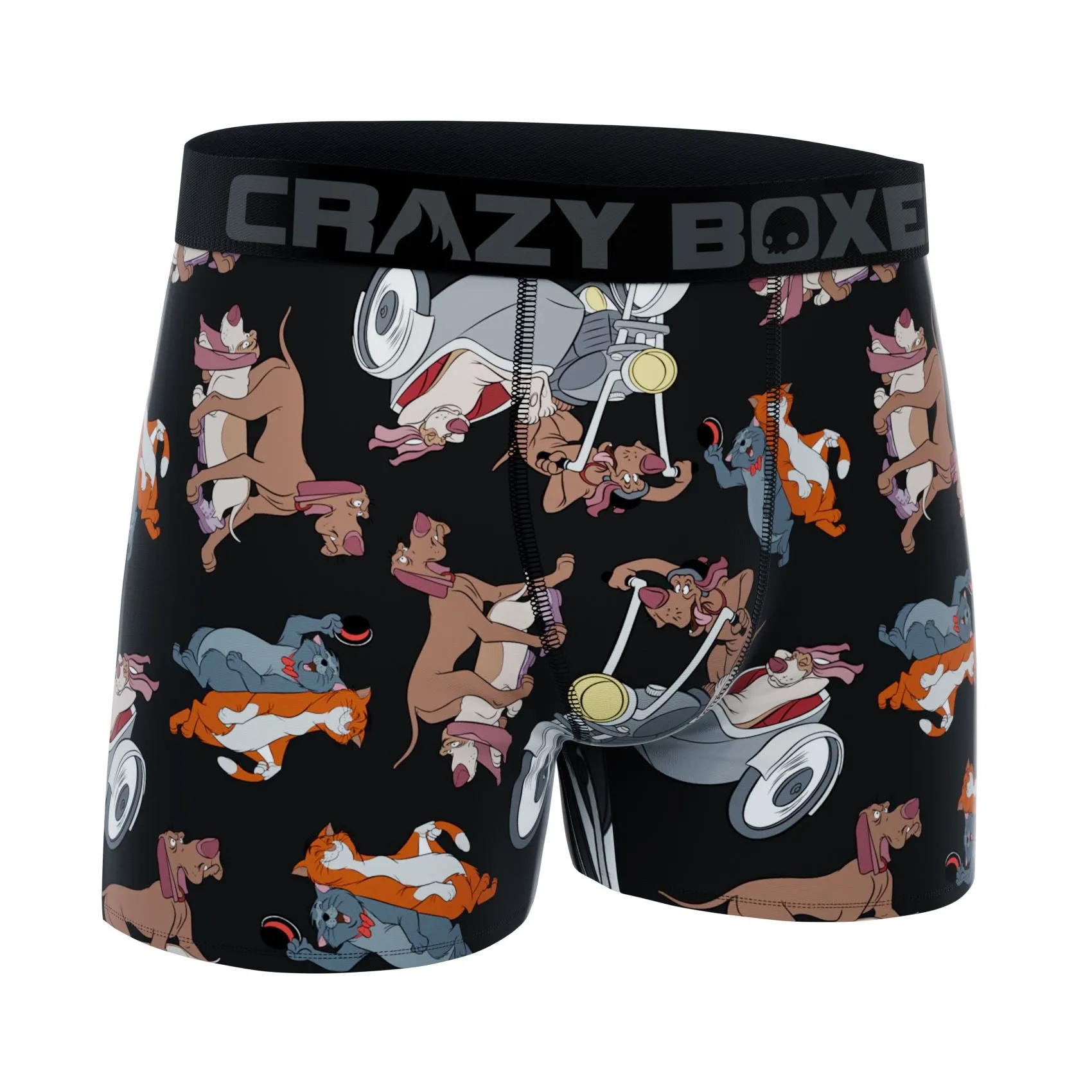 CRAZYBOXER Disney Aristocats Dog Men's Boxer Briefs