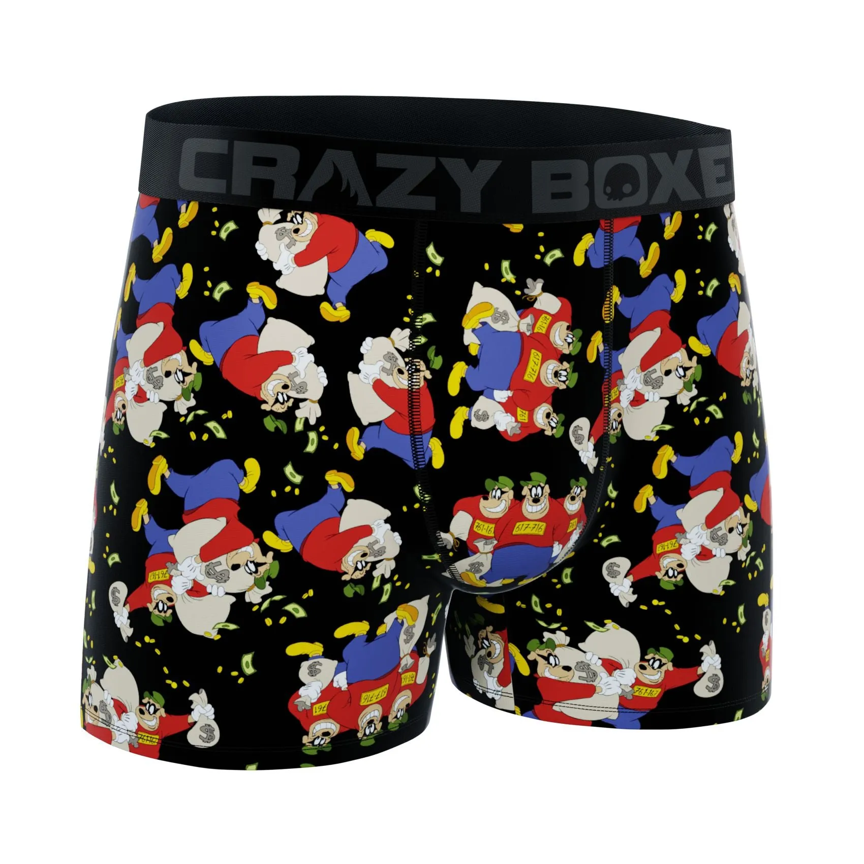 CRAZYBOXER Disney Beagle Boys Men's Boxer Briefs