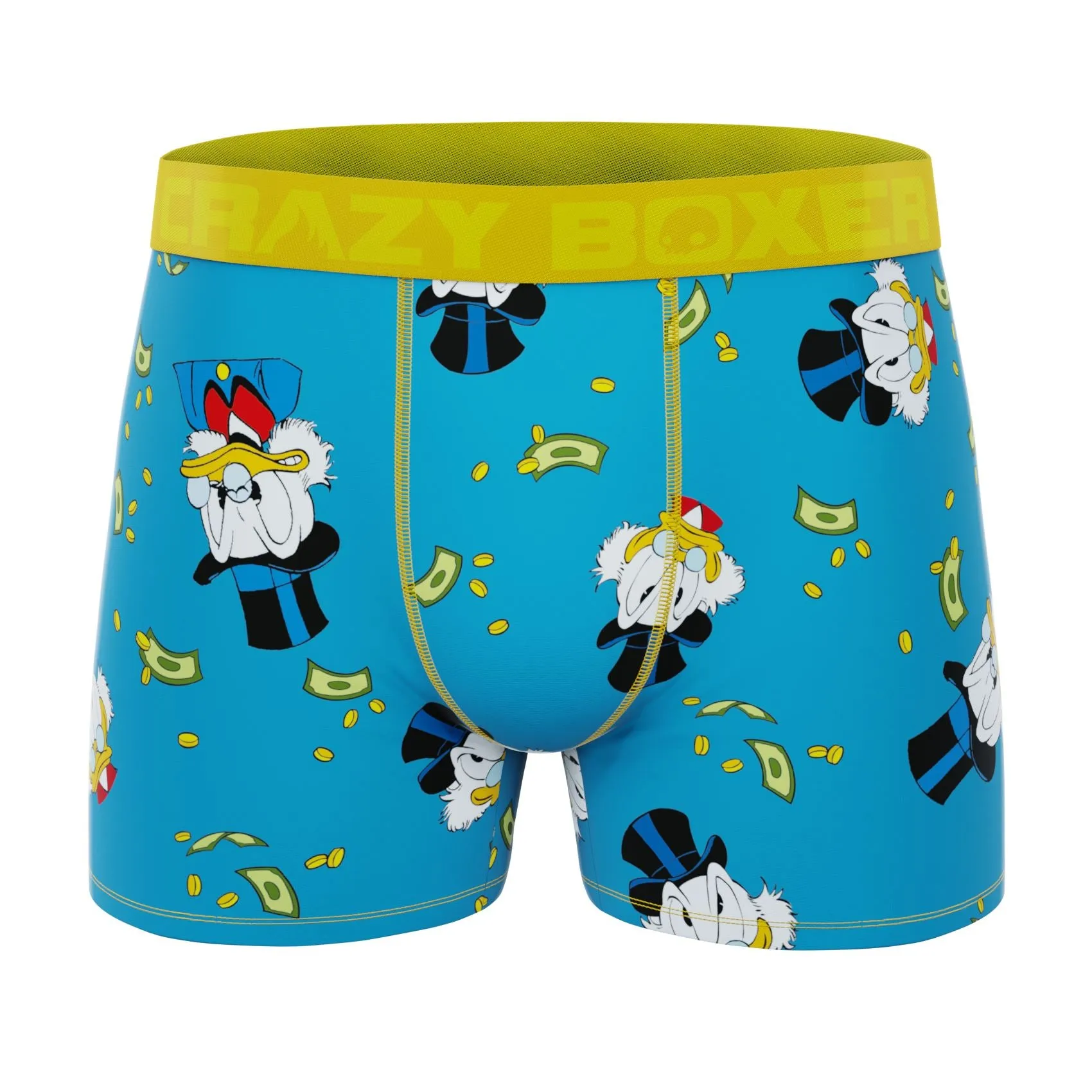 CRAZYBOXER Disney Donald Duck and Uncle Scrooge's Men's Boxer Briefs (2 pack)