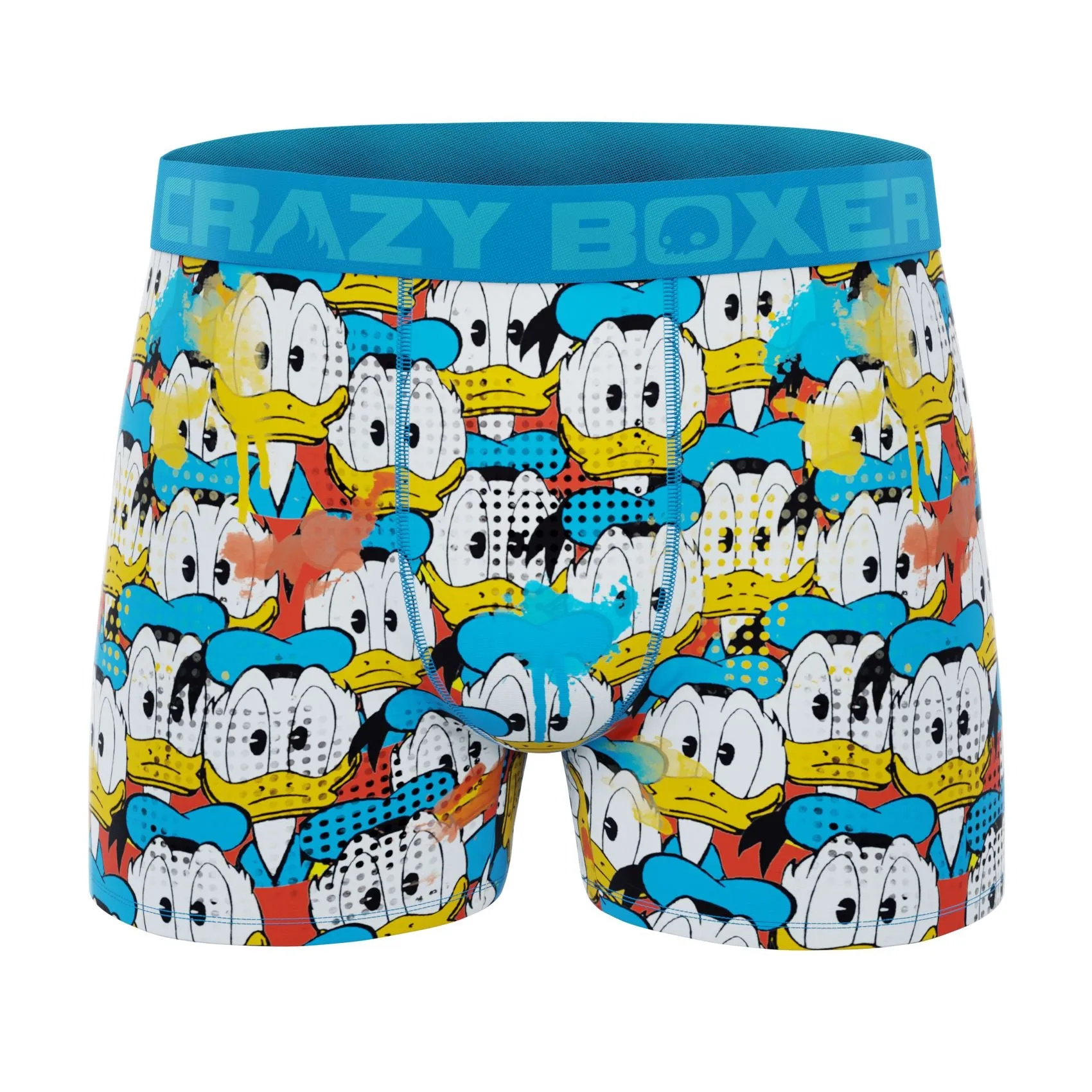 CRAZYBOXER Disney Donald Duck and Uncle Scrooge's Men's Boxer Briefs (2 pack)