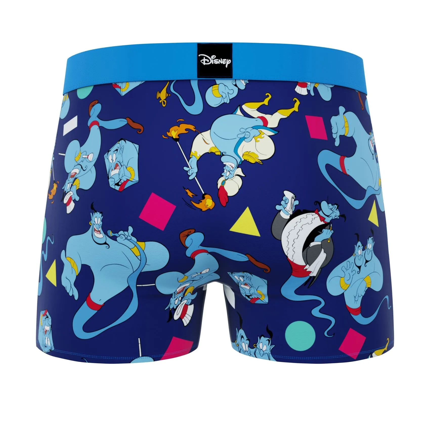 CRAZYBOXER Disney Genie Aladdin Men's Boxer Briefs (Pack 3)