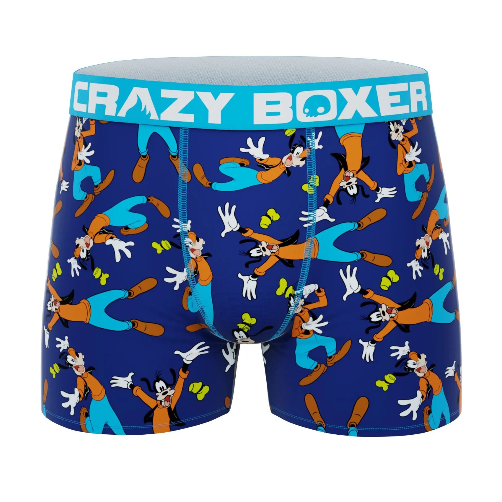 CRAZYBOXER Disney Goofy Men's Boxer Briefs (2 Pack)