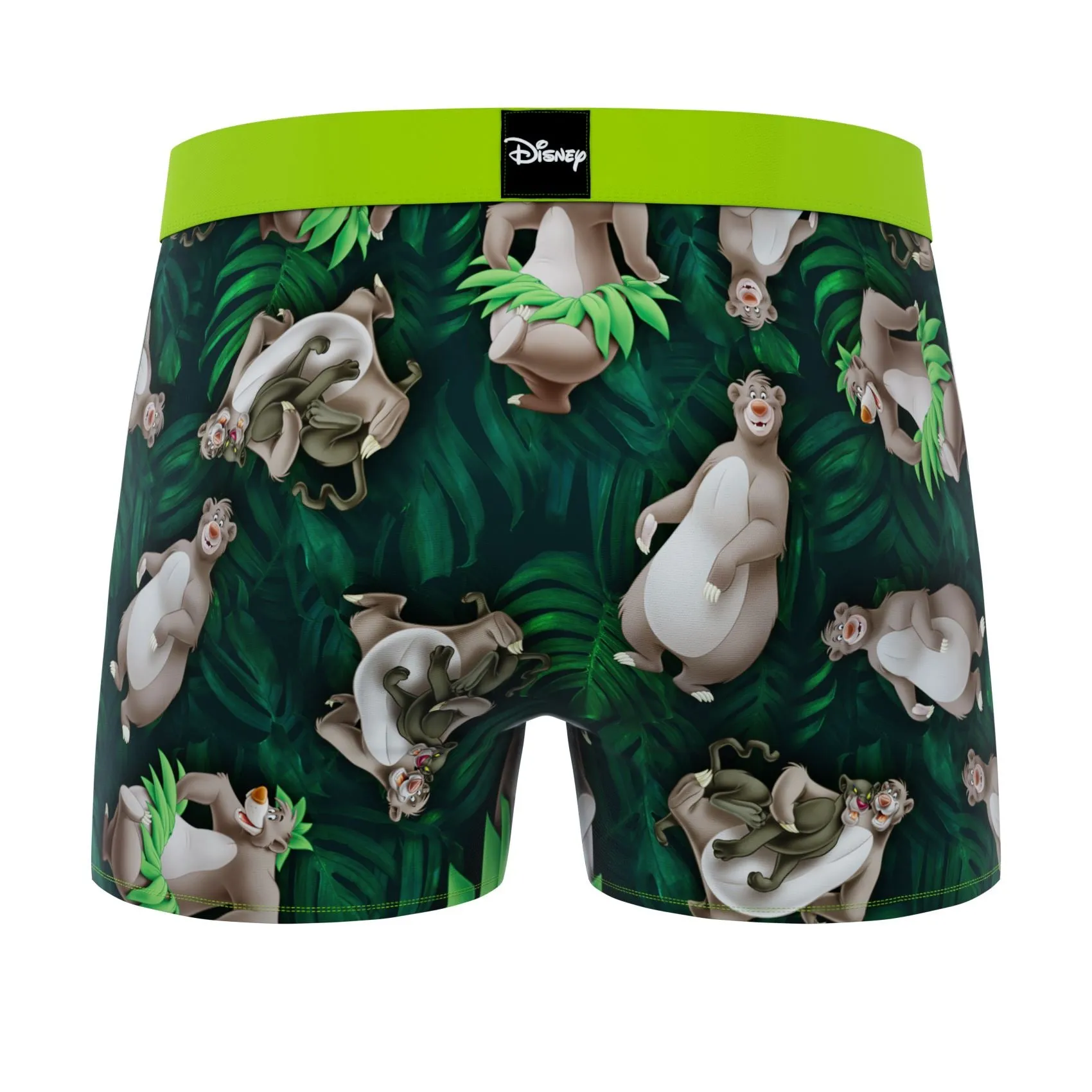 CRAZYBOXER Disney Jungle Book Men's Boxer Briefs (2 Pack)