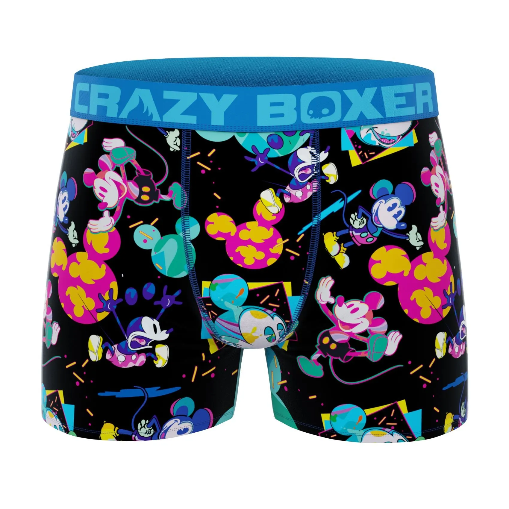 CRAZYBOXER Disney Mickey and friends Men's Boxer Briefs (2 pack)