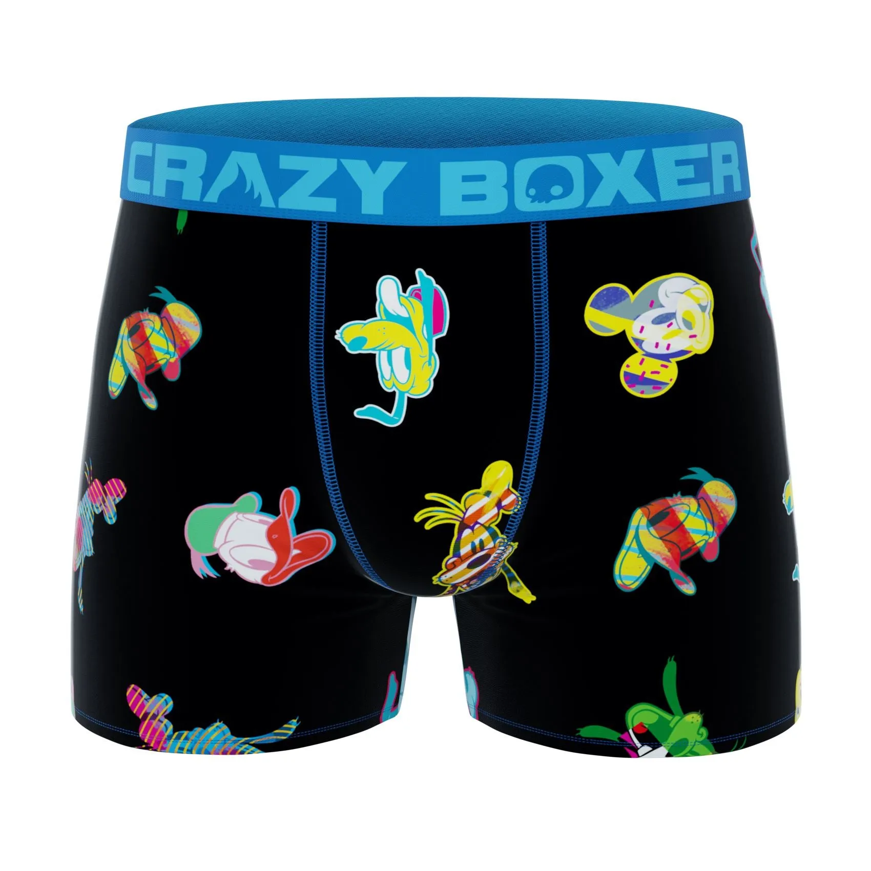 CRAZYBOXER Disney Mickey and friends Men's Boxer Briefs (2 pack)