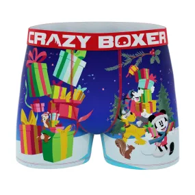 CRAZYBOXER Disney Mickey Gifts Galore Men's Boxer Briefs