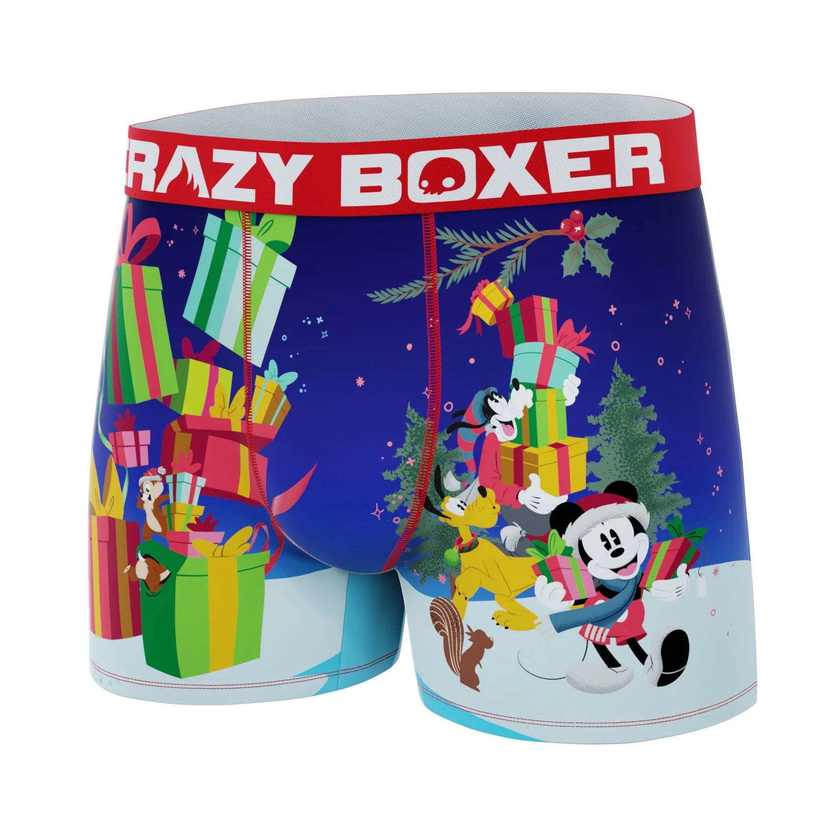 CRAZYBOXER Disney Mickey Gifts Galore Men's Boxer Briefs