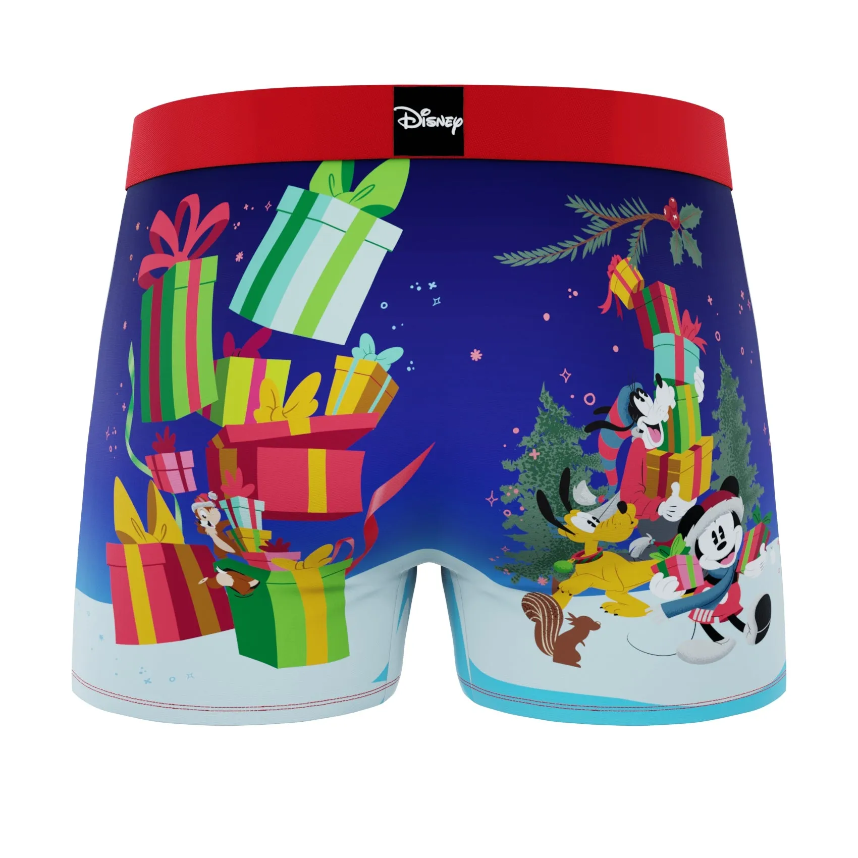 CRAZYBOXER Disney Mickey Gifts Galore Men's Boxer Briefs