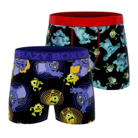 CRAZYBOXER Disney Monsters Team Men's Boxer Briefs (2 Pack)