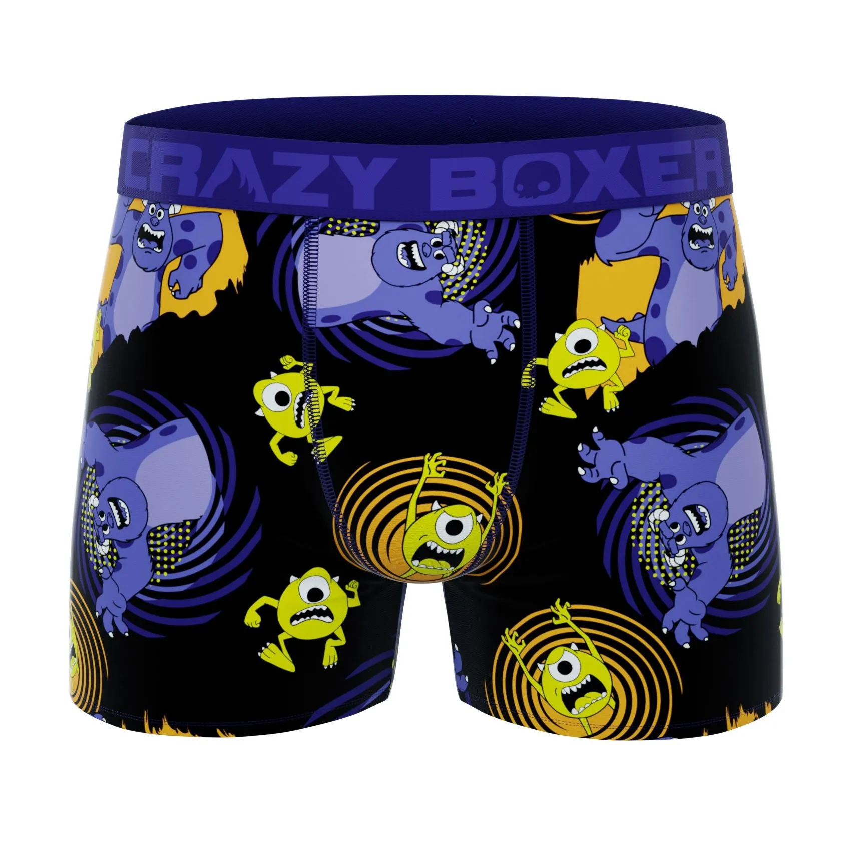 CRAZYBOXER Disney Monsters Team Men's Boxer Briefs (2 Pack)