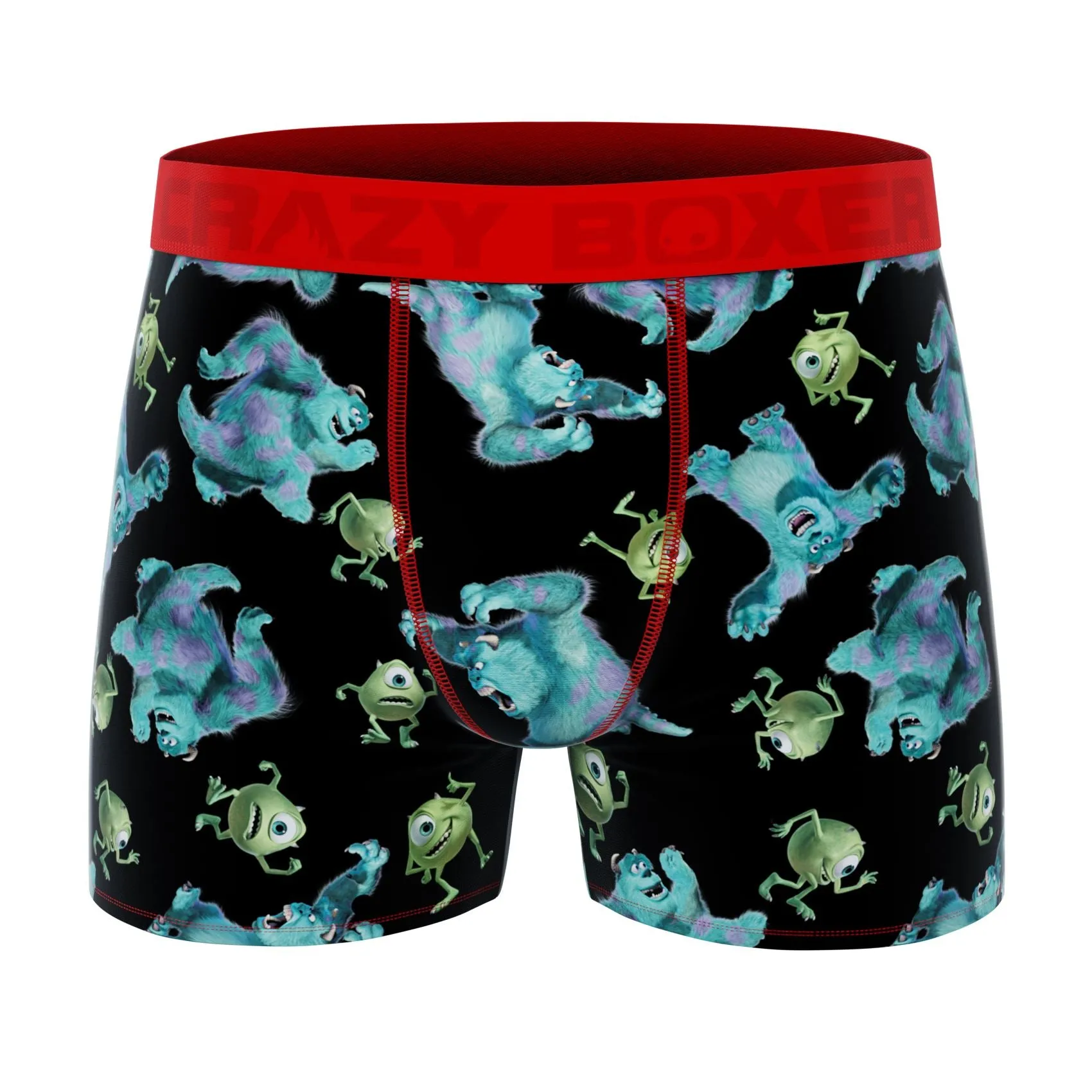 CRAZYBOXER Disney Monsters Team Men's Boxer Briefs (2 Pack)