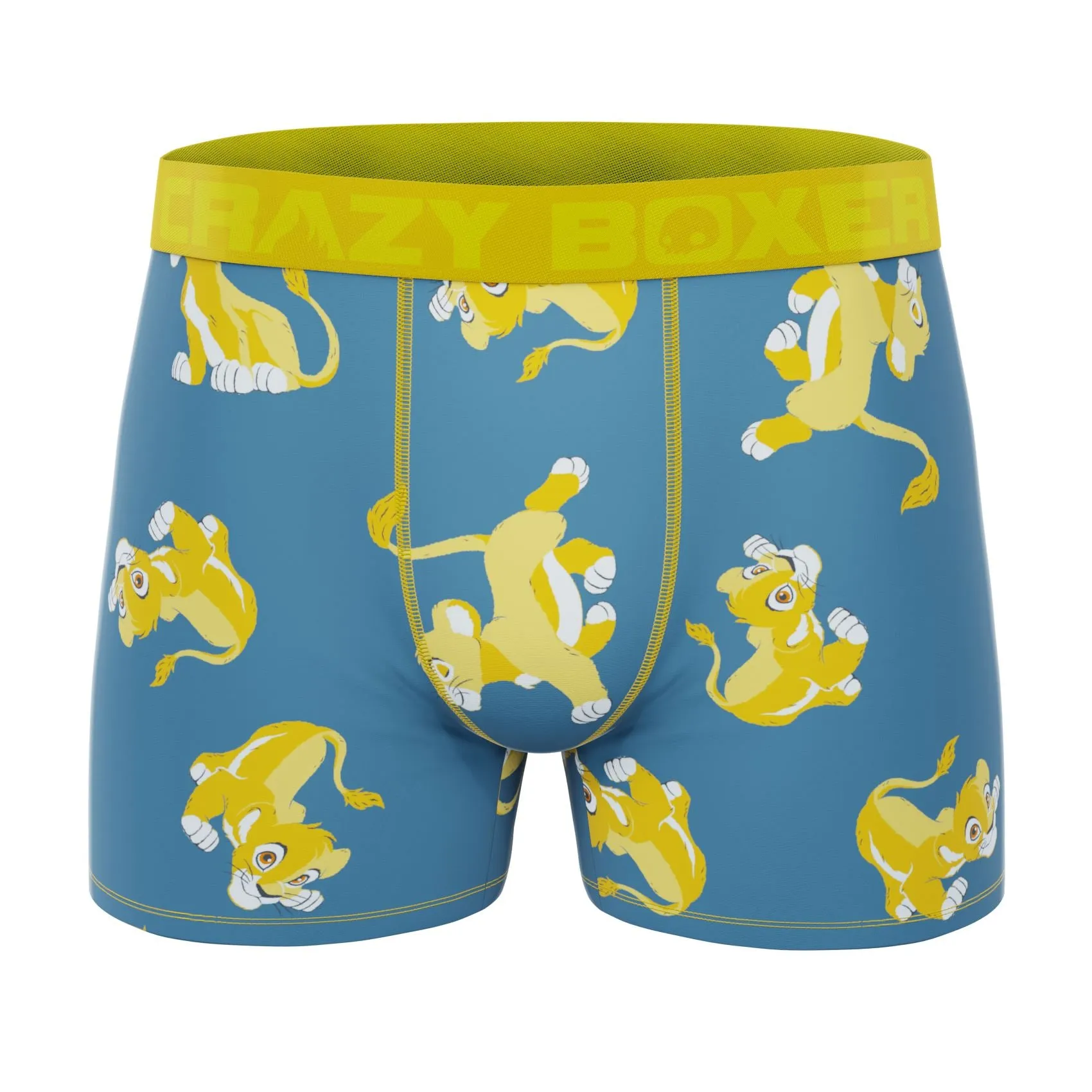 CRAZYBOXER Disney Timon & Pumba and The Lion King Men's Boxer Briefs (3 pack)