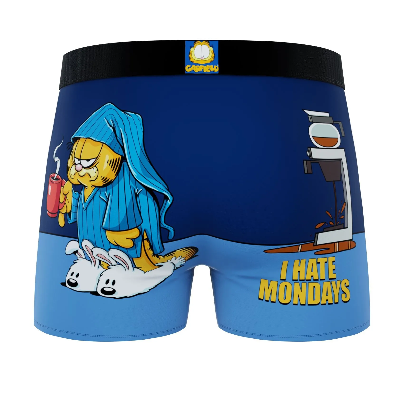 CRAZYBOXER Garfield Monday Men's Boxer Briefs