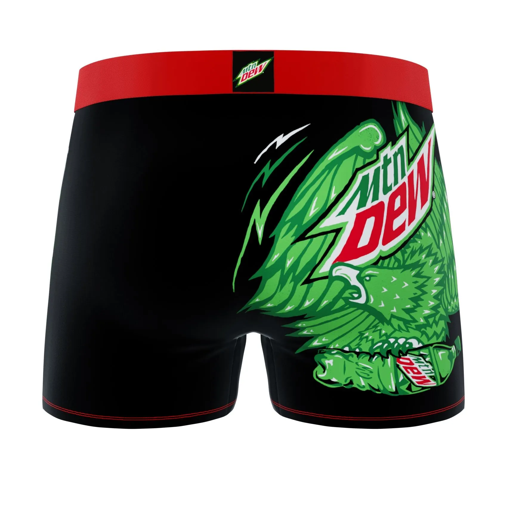 CRAZYBOXER Mountain Dew Men's Boxer Briefs (Pack 3)