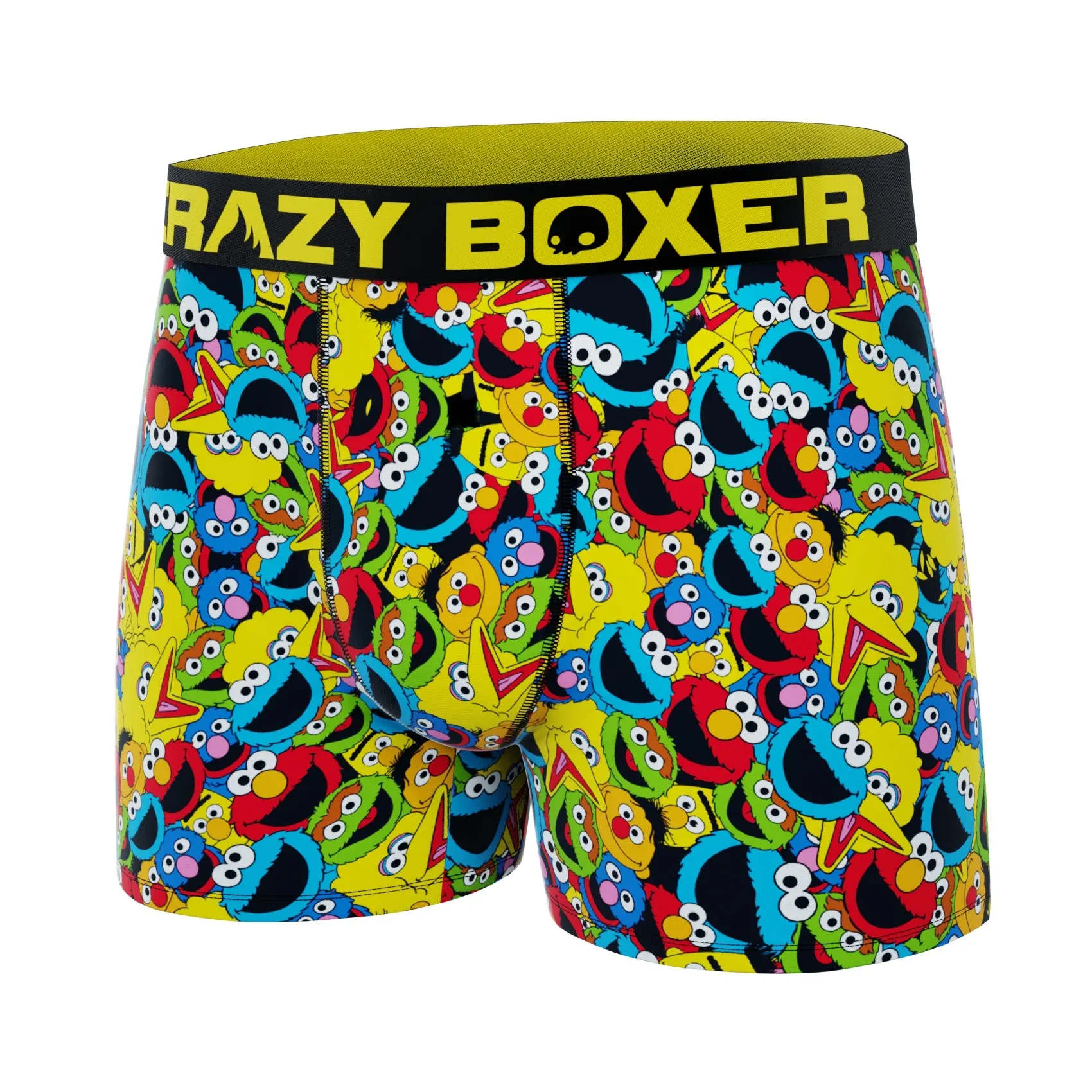 CRAZYBOXER Sesame Street All Characters Men's Boxer Briefs