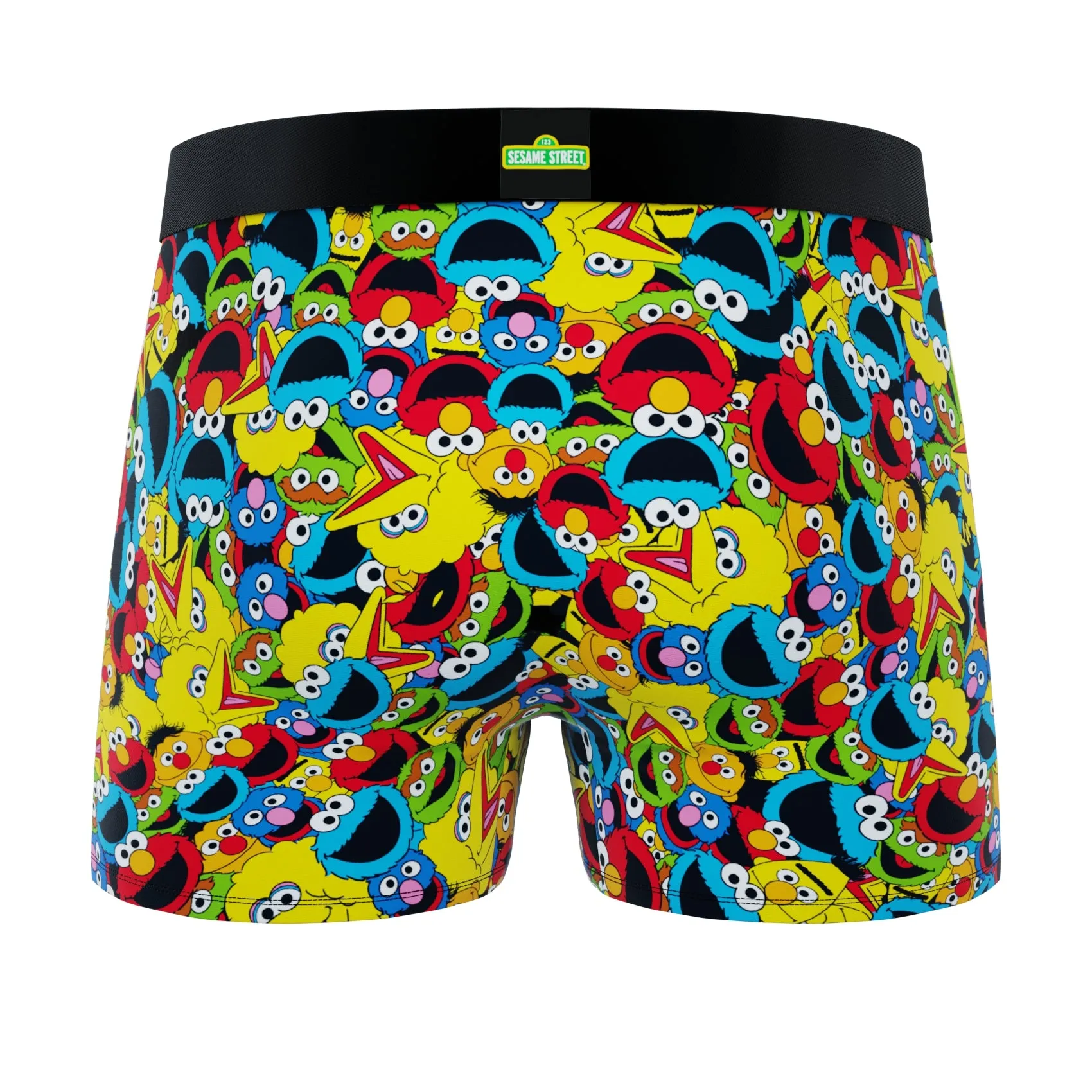 CRAZYBOXER Sesame Street All Characters Men's Boxer Briefs