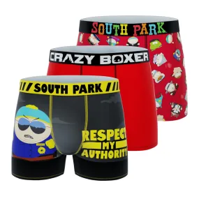 CRAZYBOXER South Park All Men's Boxer Briefs (3 Pack)