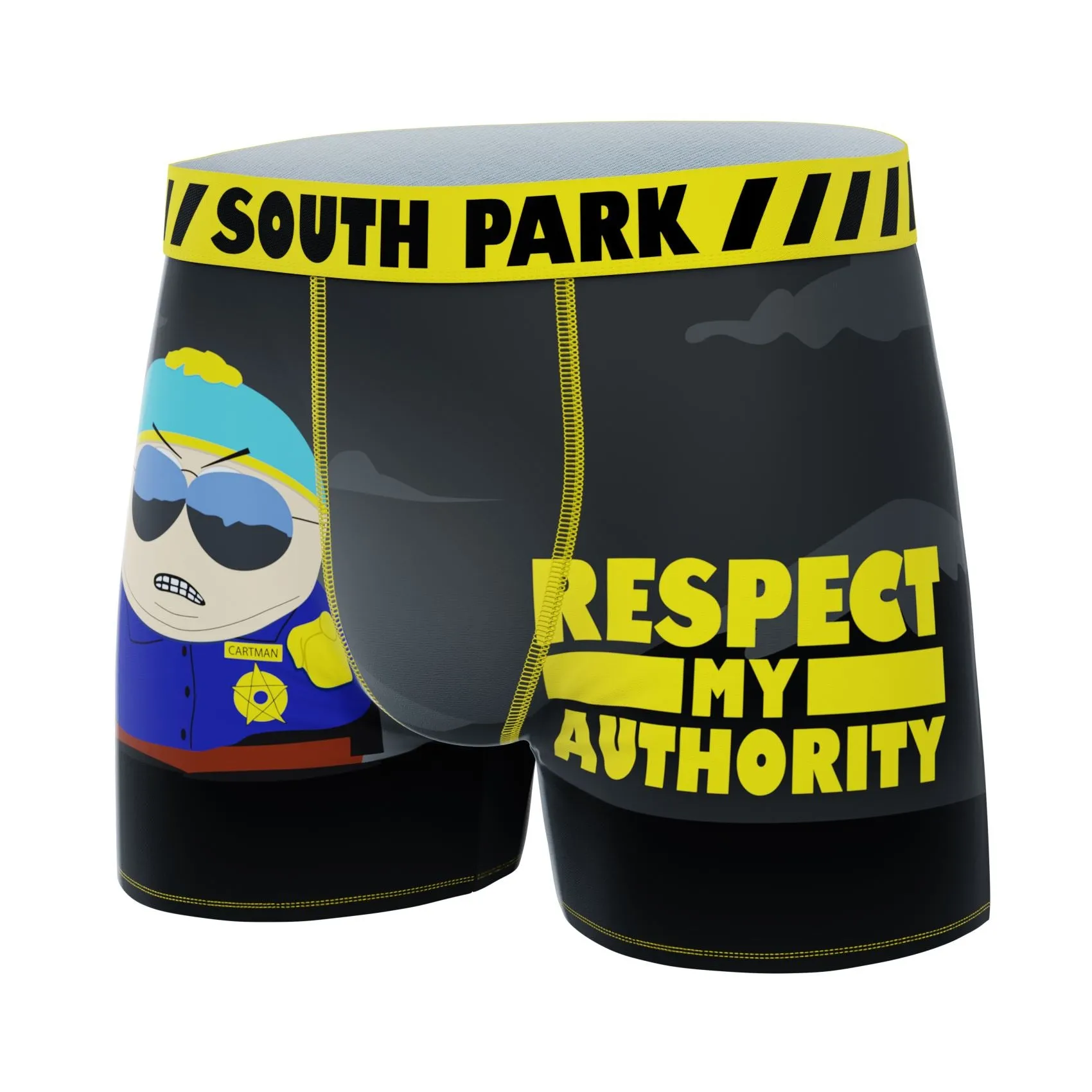 CRAZYBOXER South Park Cartman Cop Men's Boxer Briefs