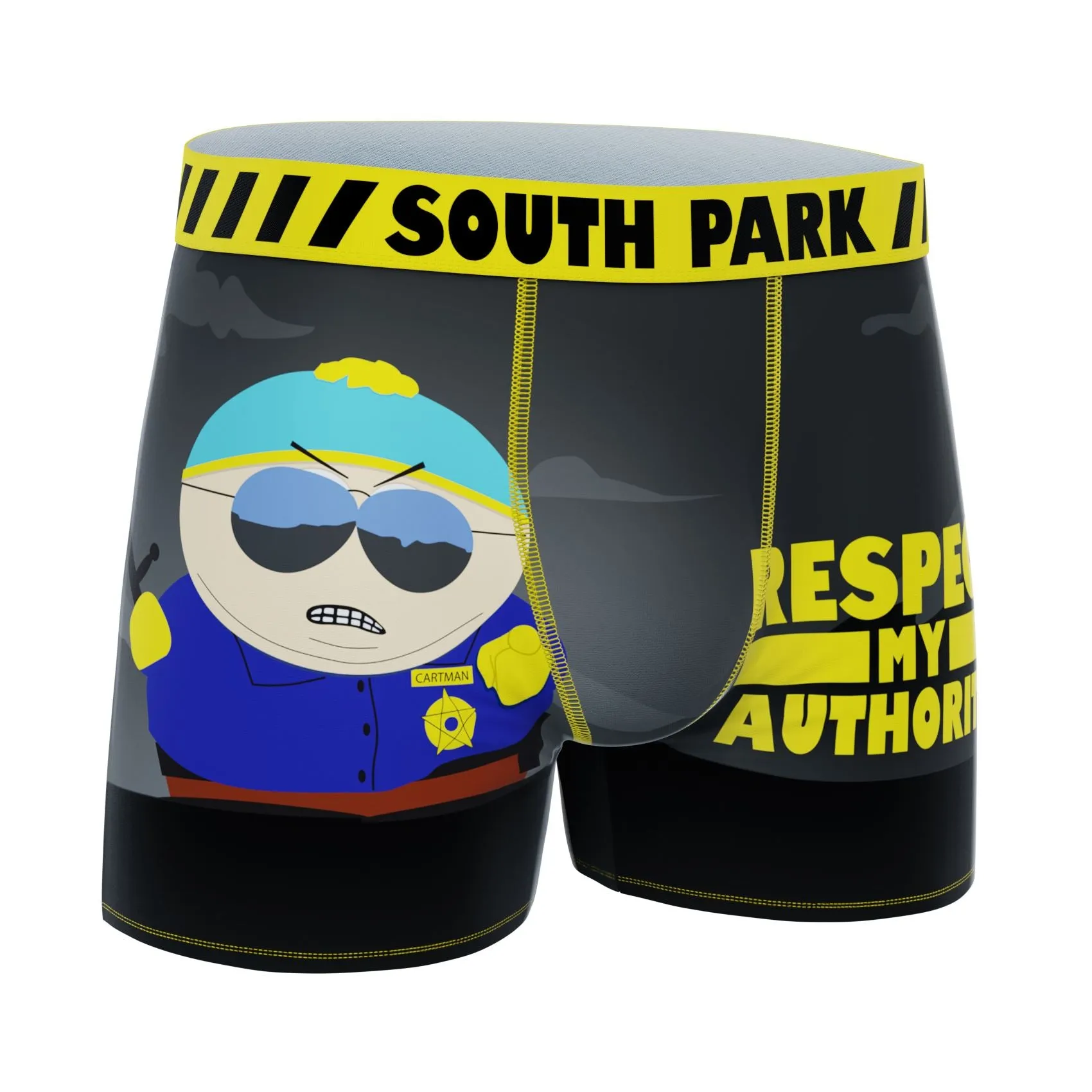 CRAZYBOXER South Park Cartman Cop Men's Boxer Briefs