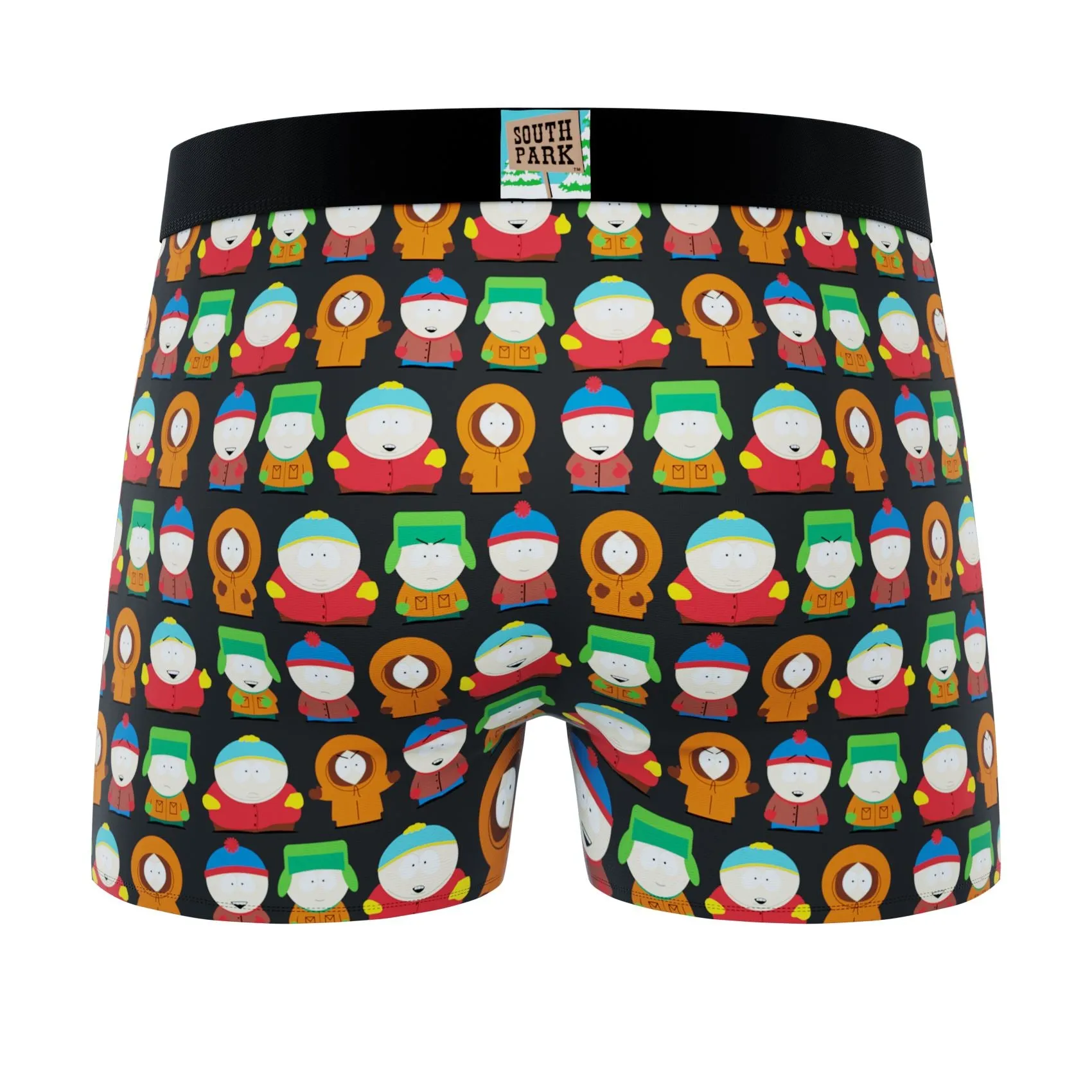 CRAZYBOXER South Park Characters Men's Boxer Briefs 3 Pack (Creative Packaging)