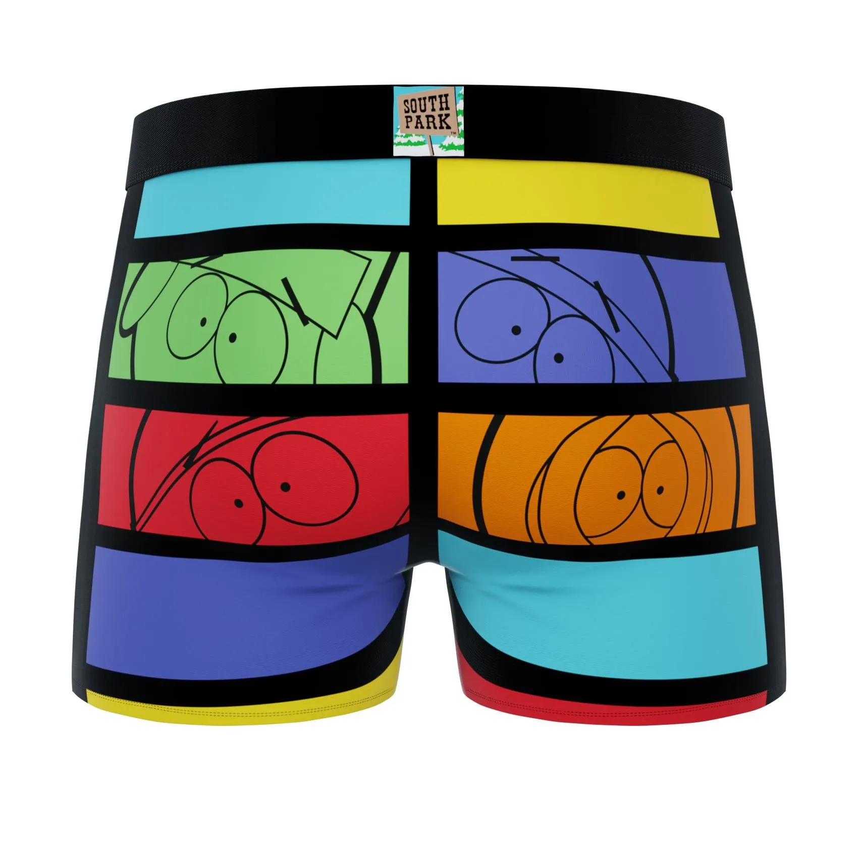 CRAZYBOXER South Park Characters Men's Boxer Briefs 3 Pack (Creative Packaging)