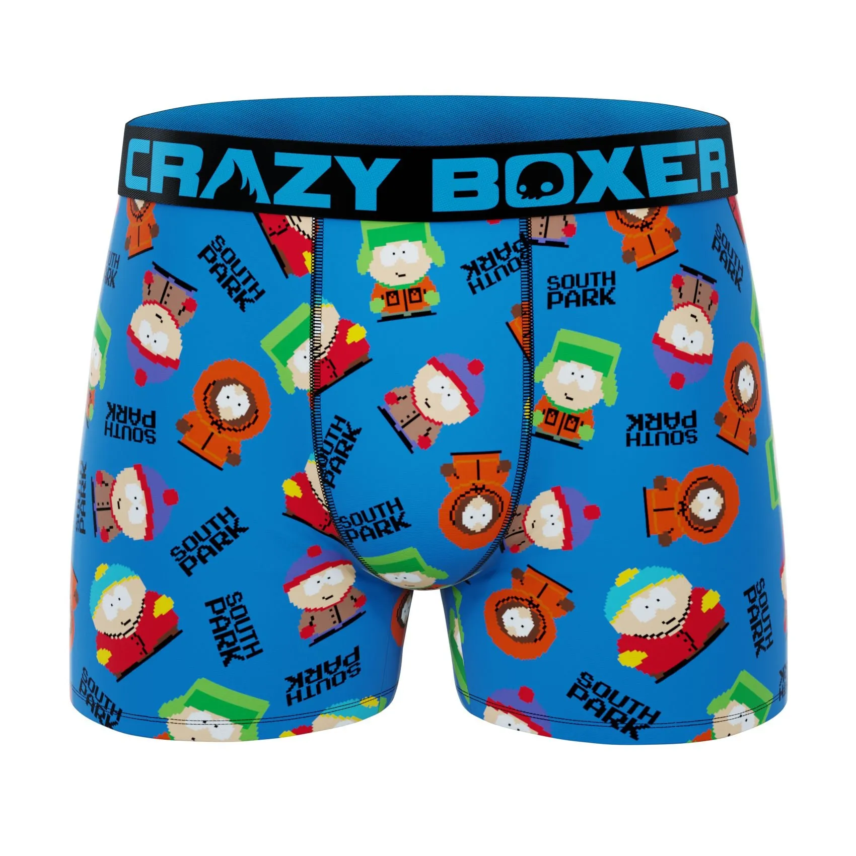 CRAZYBOXER South Park Characters Men's Boxer Briefs 3 Pack (Creative Packaging)