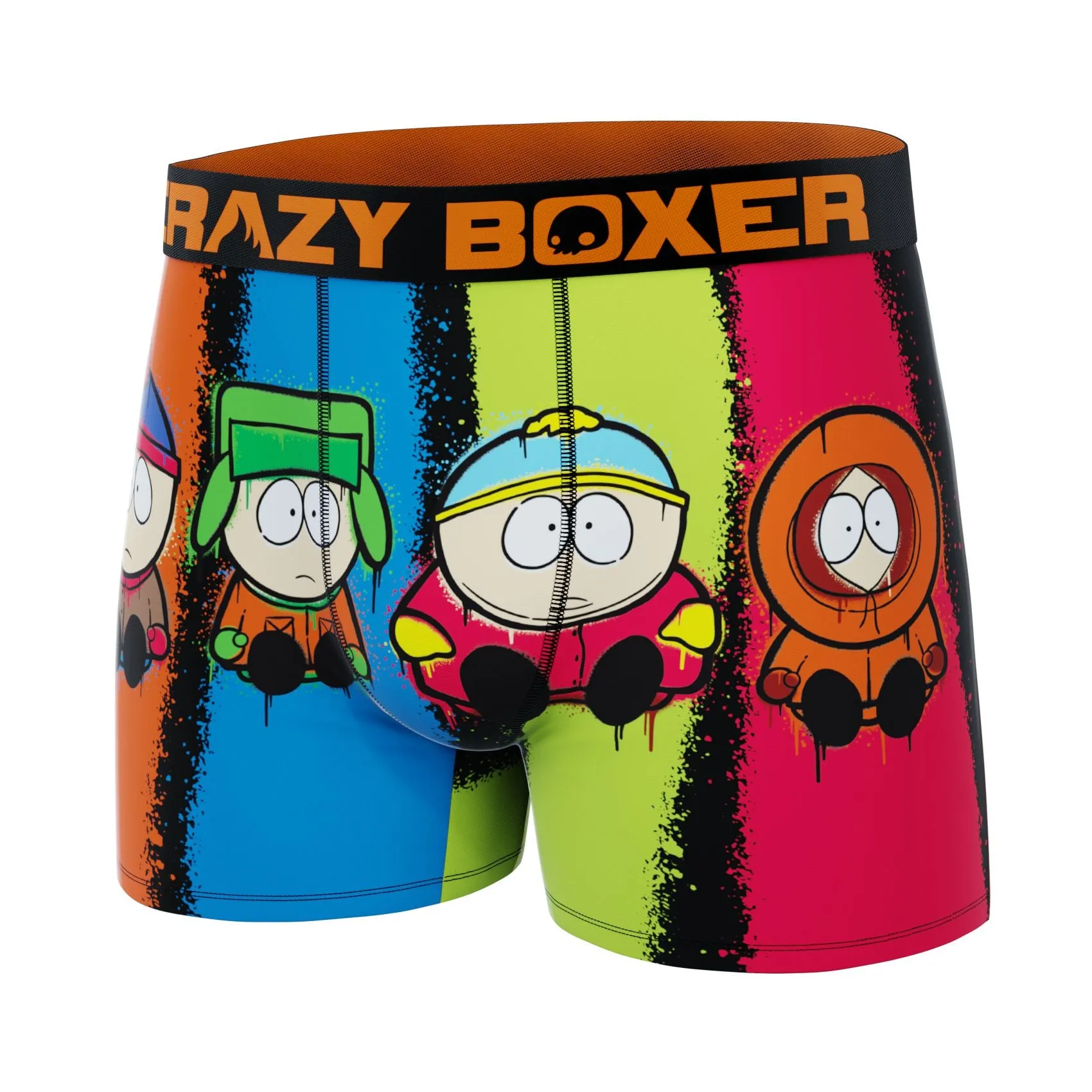 CRAZYBOXER South Park Characters Men's Boxer Briefs