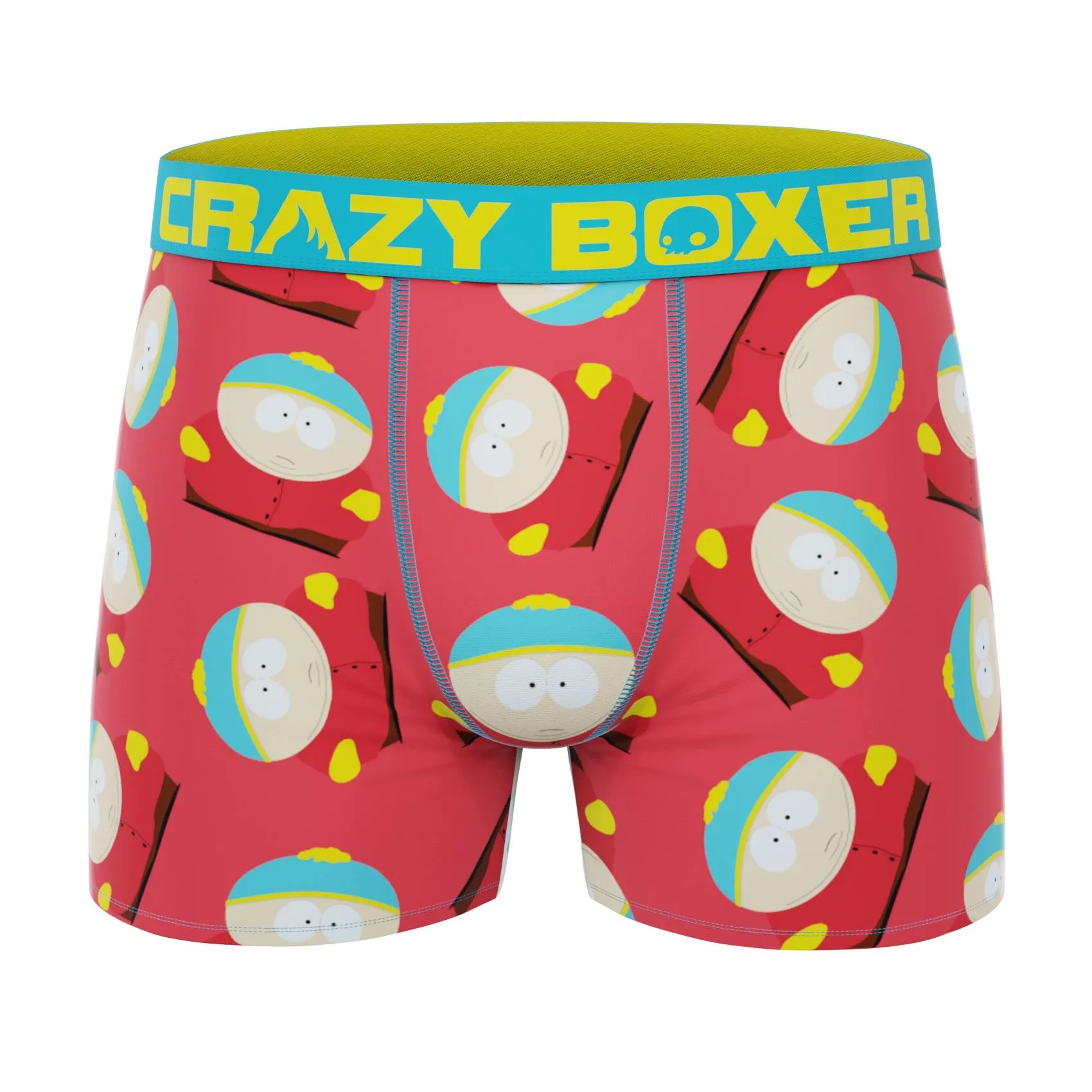 CRAZYBOXER South Park Classic Cartman Men's Boxer Briefs (3 pack)