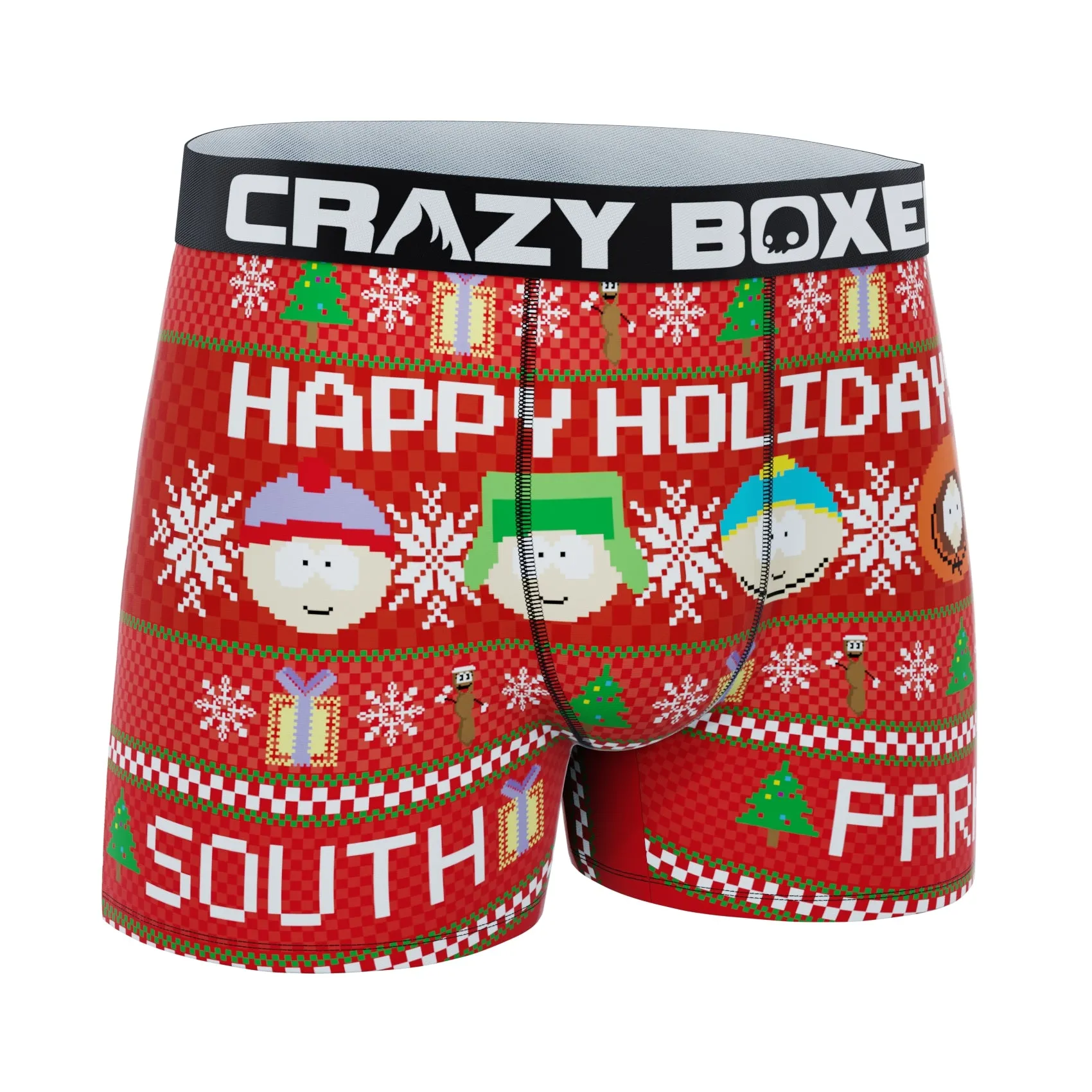 CRAZYBOXER South Park Happy Holidays Men's Boxer Briefs