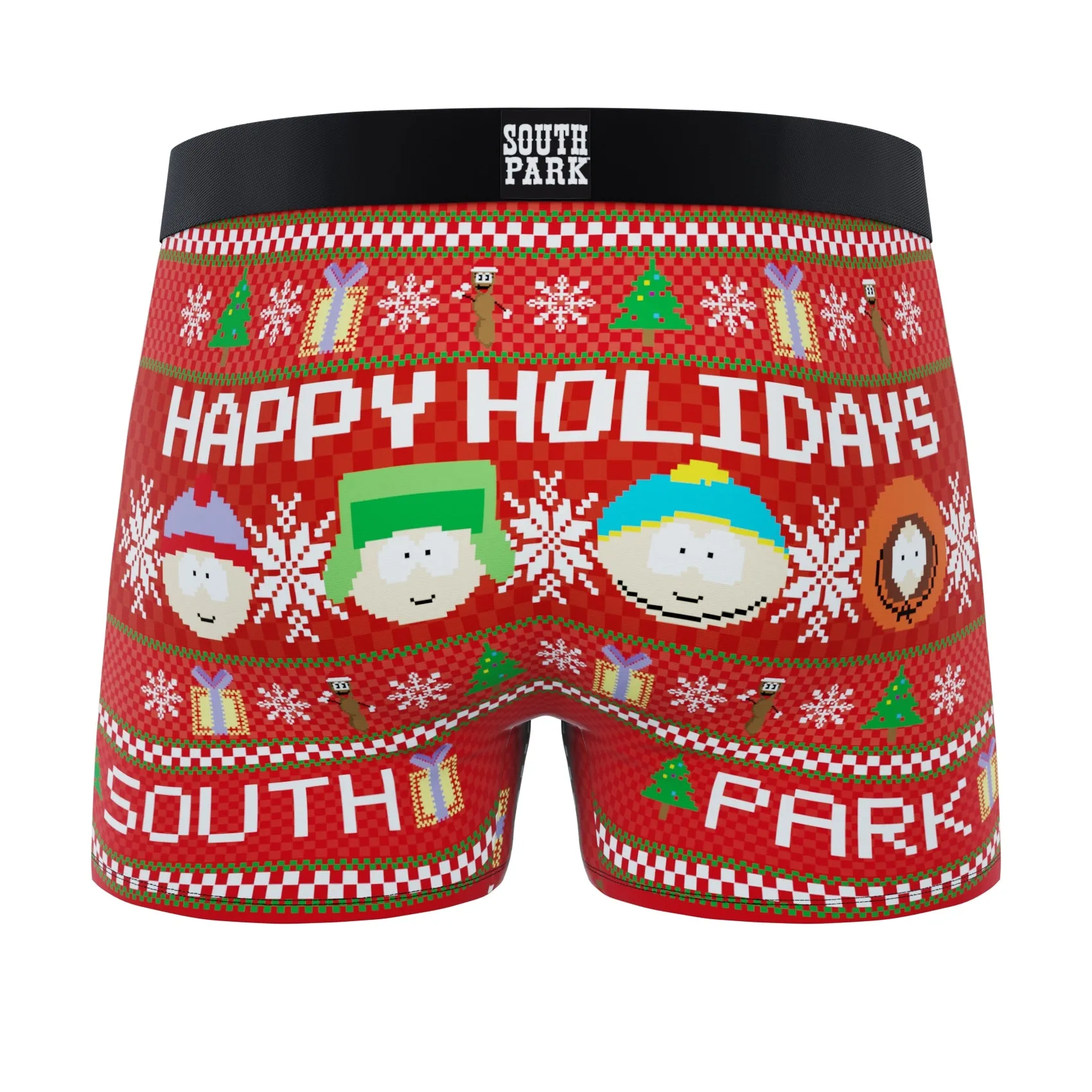 CRAZYBOXER South Park Happy Holidays Men's Boxer Briefs