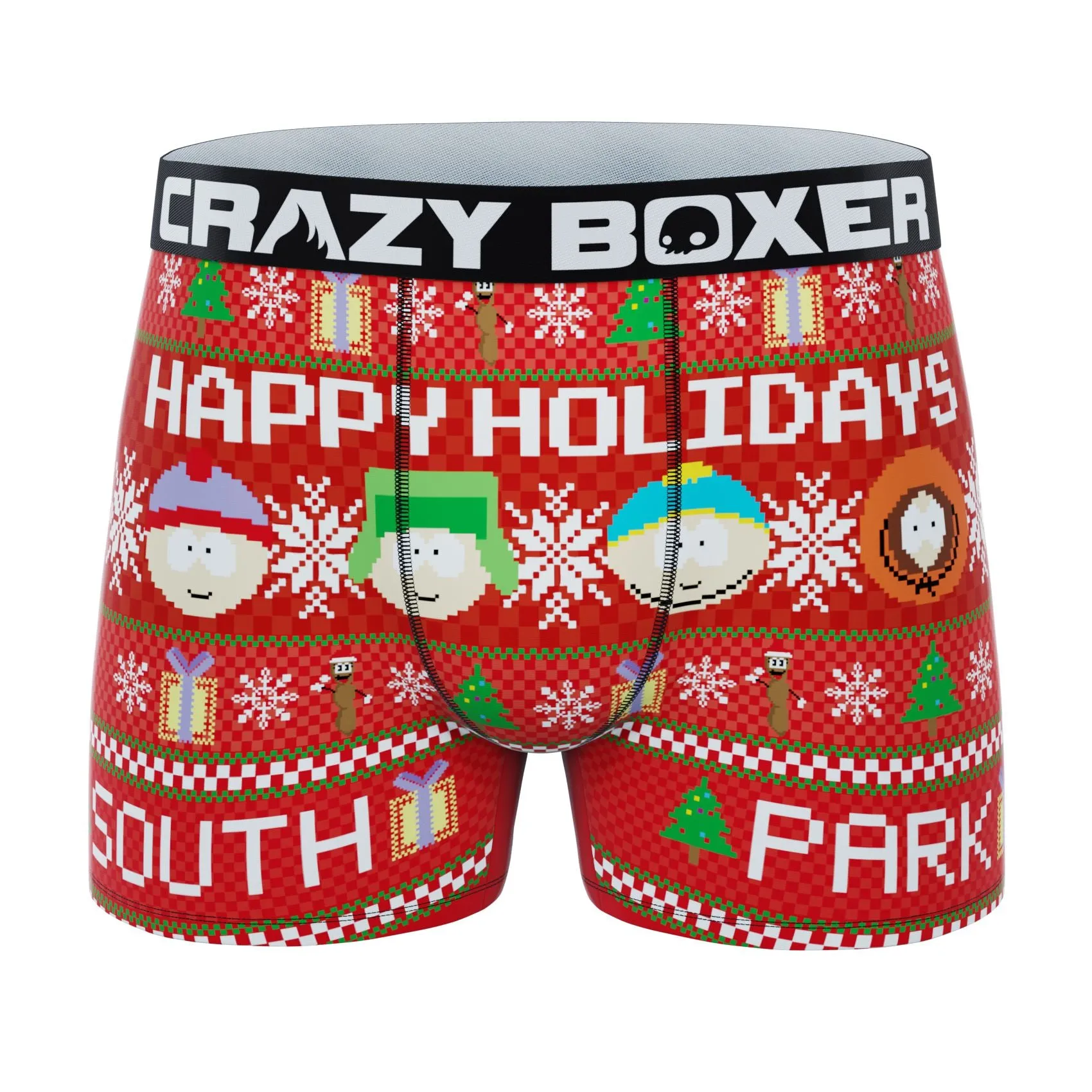 CRAZYBOXER South Park Happy Holidays Men's Boxer Briefs