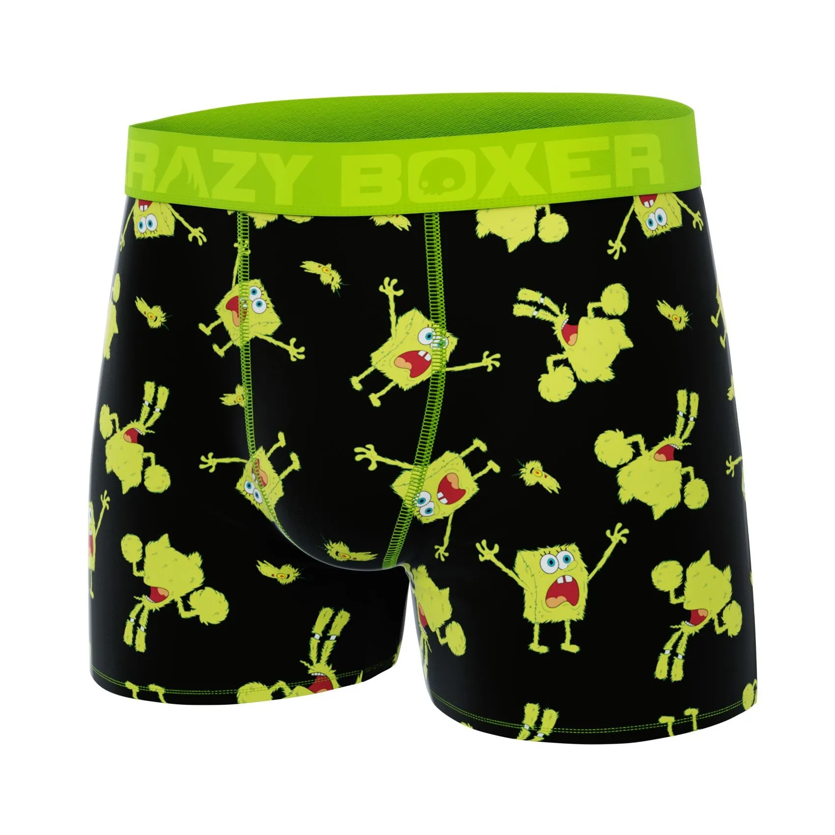 CRAZYBOXER Spongebob Kelp Men's Boxer Briefs