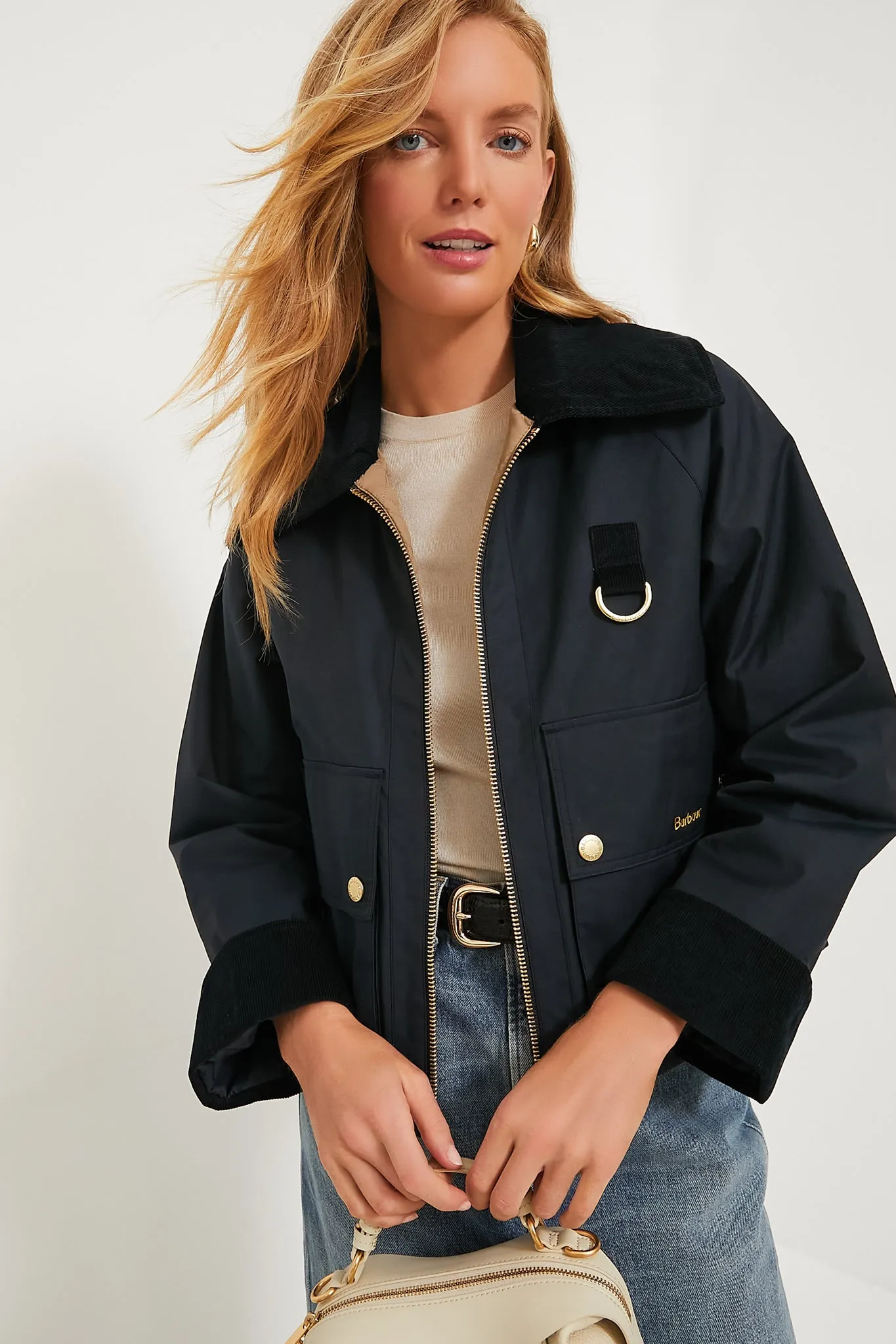 Dark Navy Nora Casual Jacket