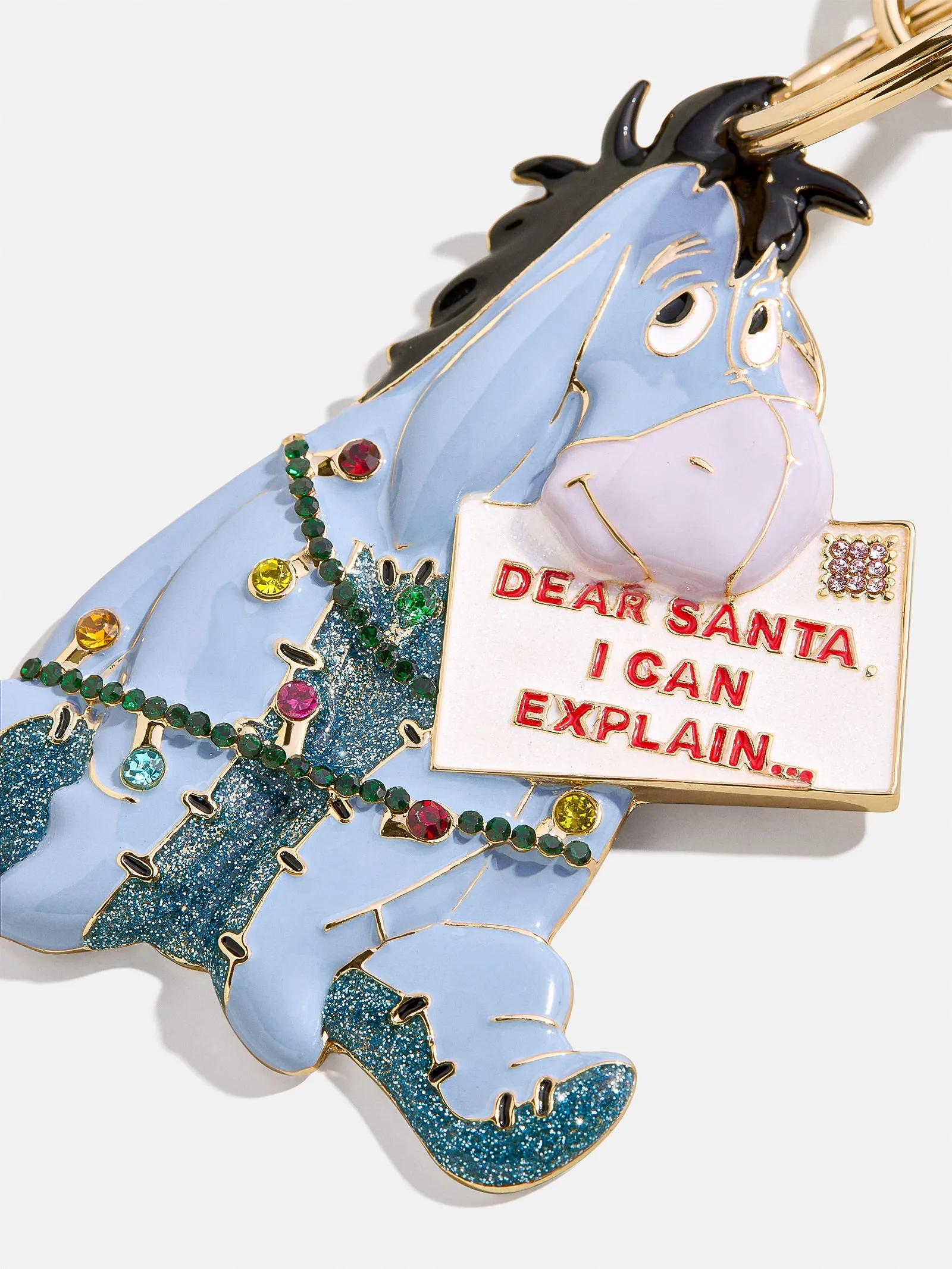 Disney Eeyore Holiday 2D Bag Charm - Eeyore