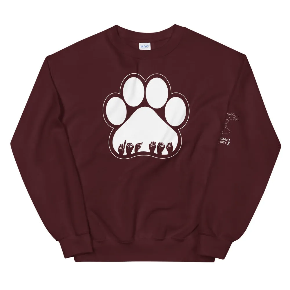 DOG MOM Crew Neck Sweatshirt