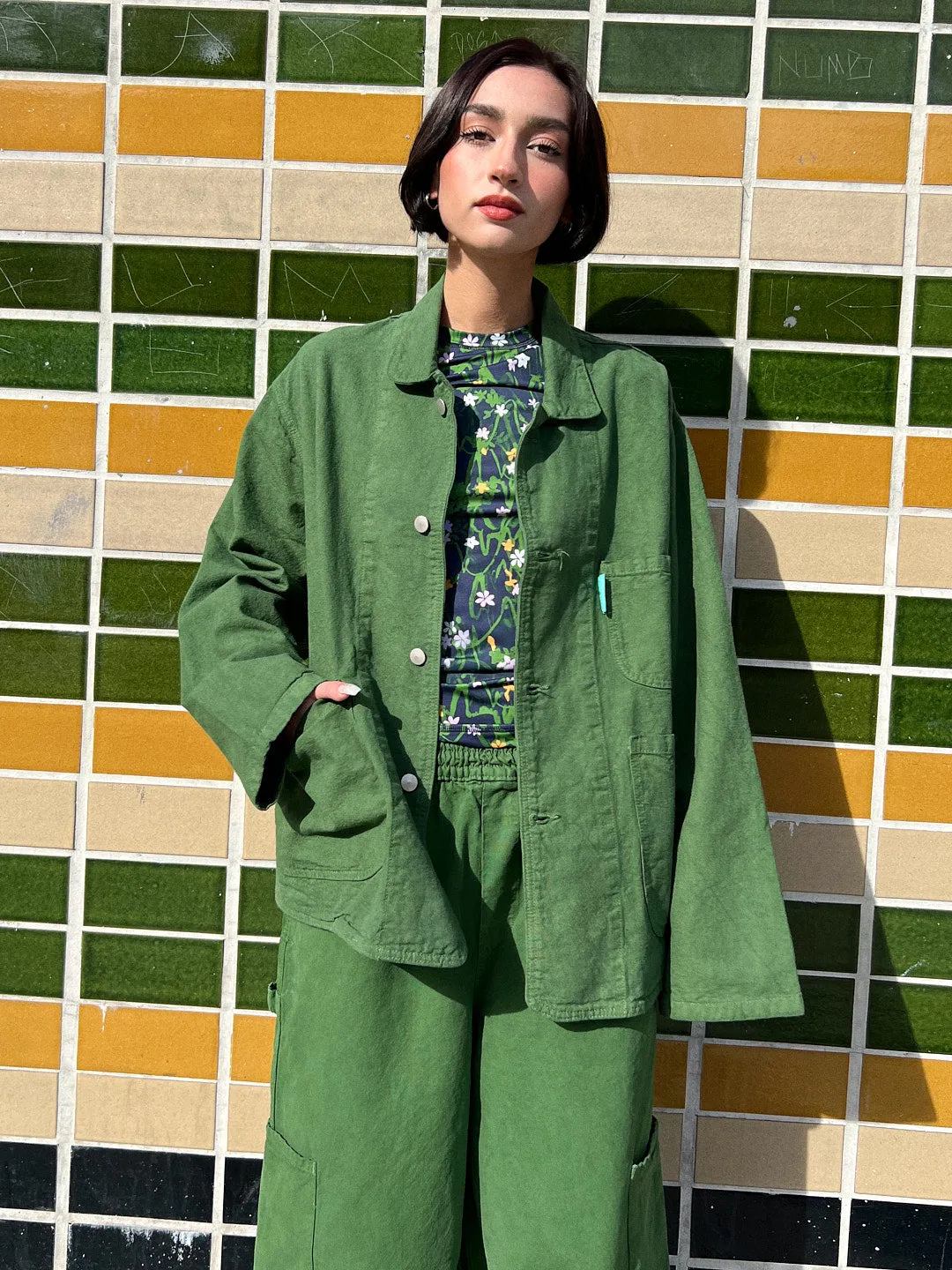 Forager Jacket - Kale Green