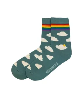 Fraeulein Prusselise Organic Cotton Ankle Socks RAINBOW