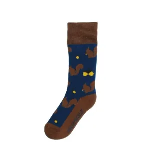 Fraeulein Prusselise Organic Cotton Terry Knee Socks SQUIRREL