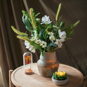 Galsang FlowerS, Green Bristlegrass, Icker, Unique Flower Arrangement for Home Decoration, Bedroom Flower Arrangement Ideas, Beautiful Artificial Flowers for Living Room