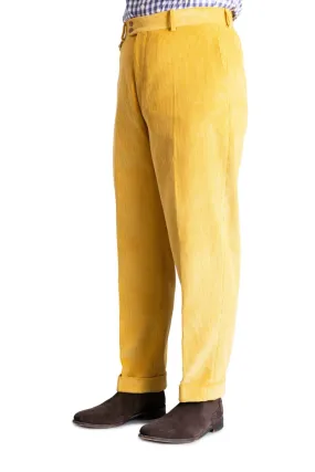 Goldenrod Yellow Stancliffe Corduroy Trousers