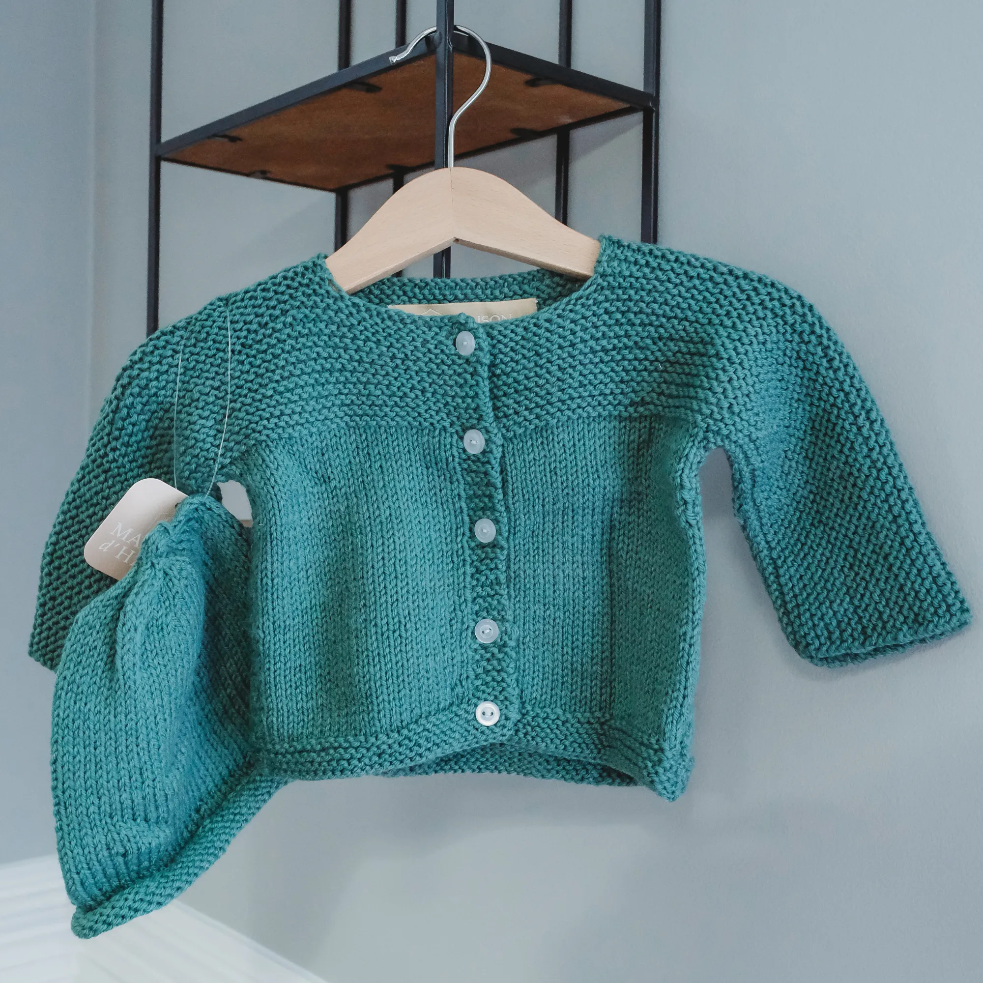 Hand-Knit Baby Sweaters