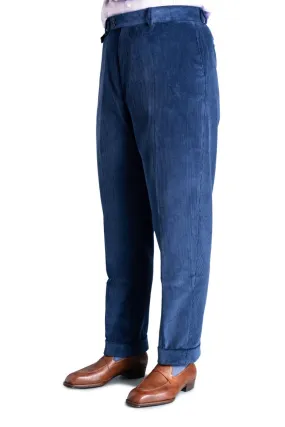 Infantry Blue Stancliffe Corduroy Trousers