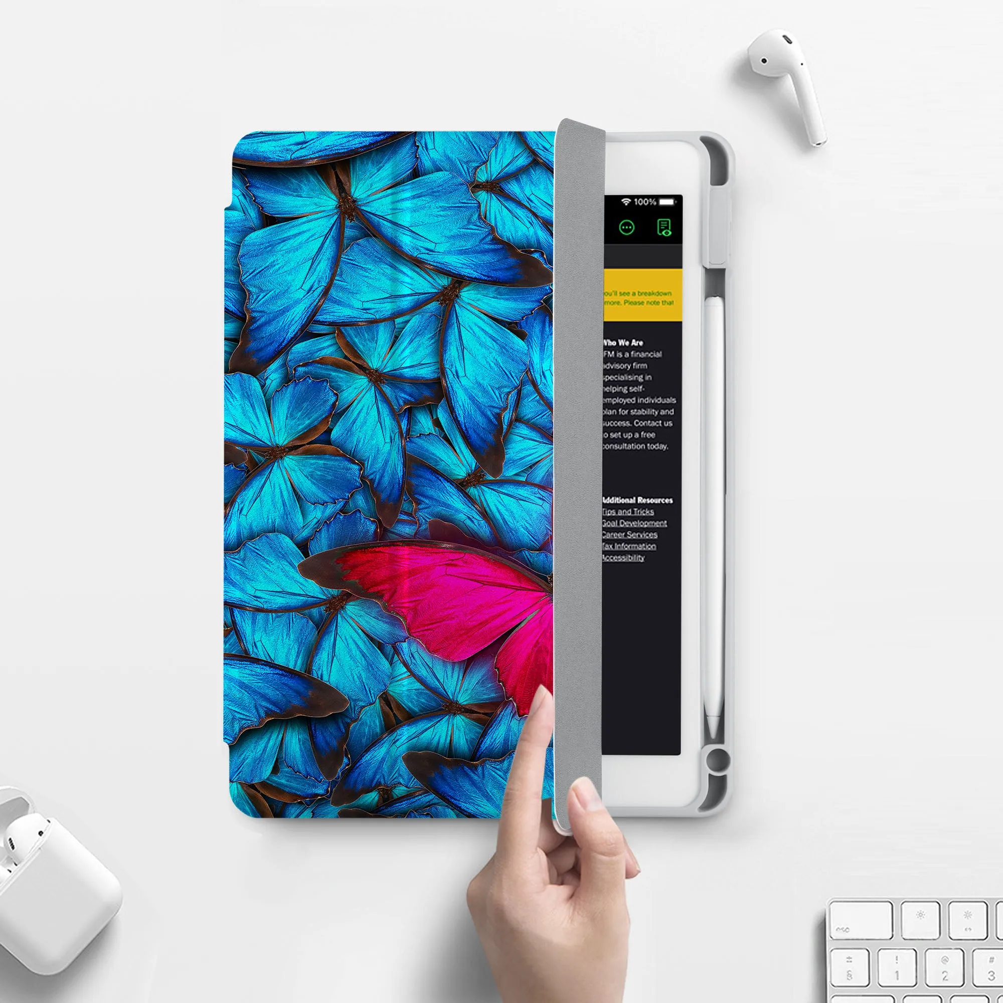 iPad 360 Elite Case - Butterfly